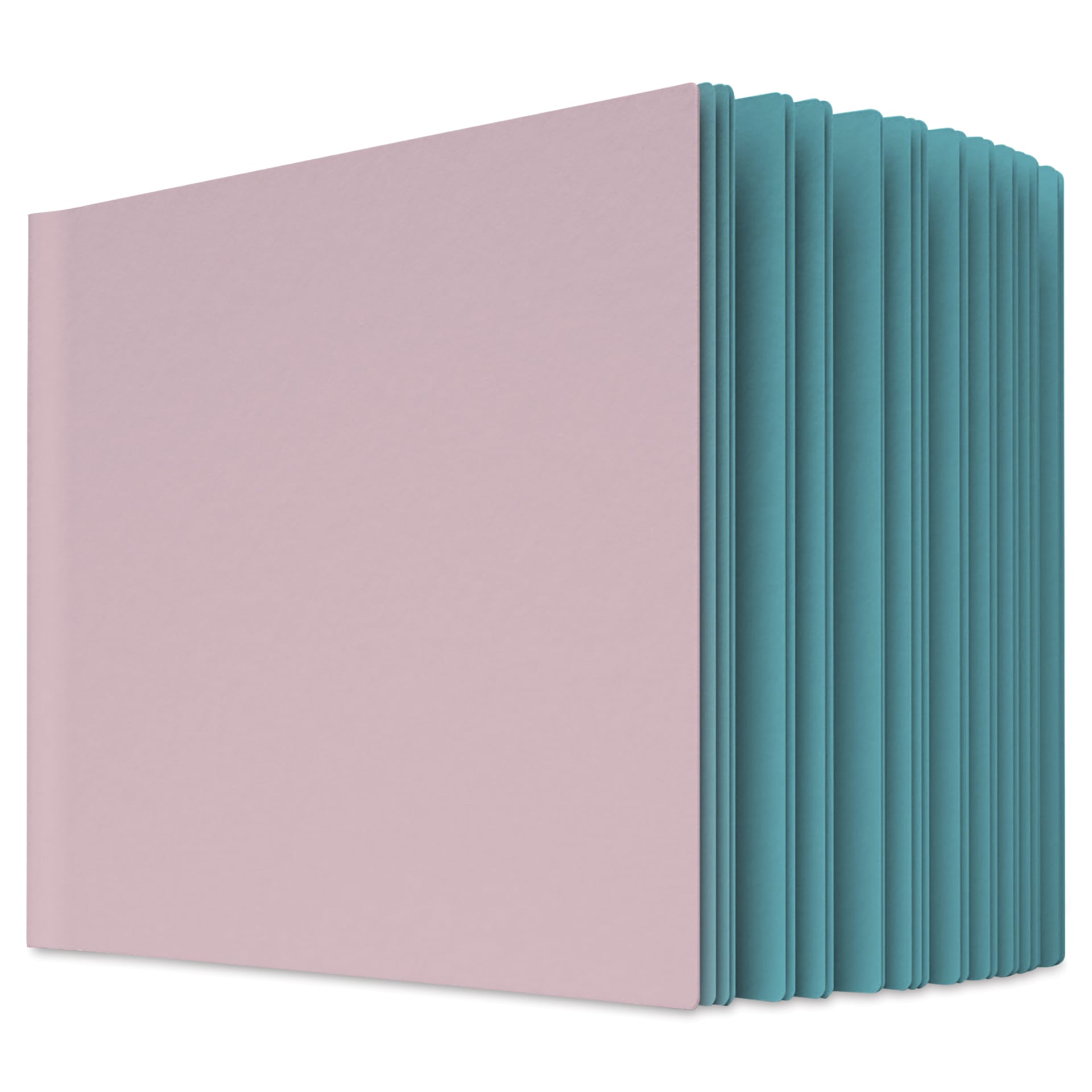 Ugly Books Perfect Bound Notebook - NO.2 Mandy, 5-3/4" x 8", 135 gsm, Pkg of 3, partially open
