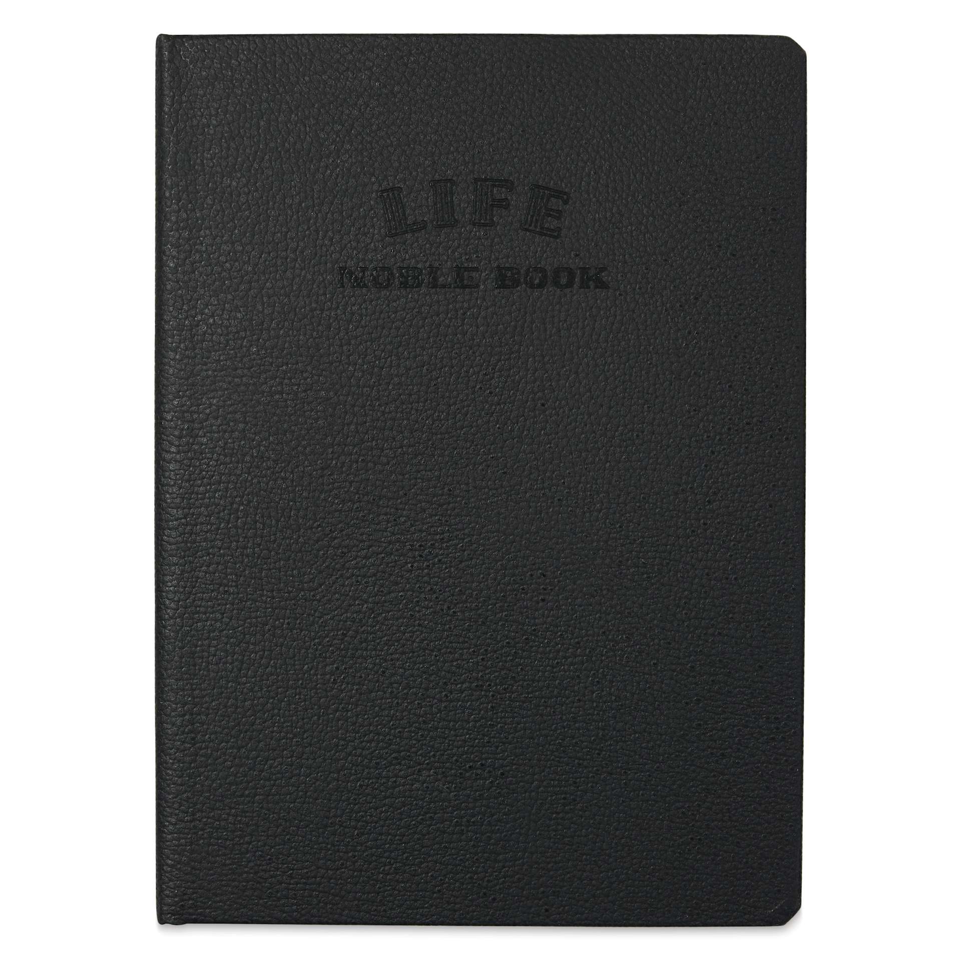 Life Stationery Noble Notebook - 4" x 6", A6, Ruled, 96 Pages, front of notebook