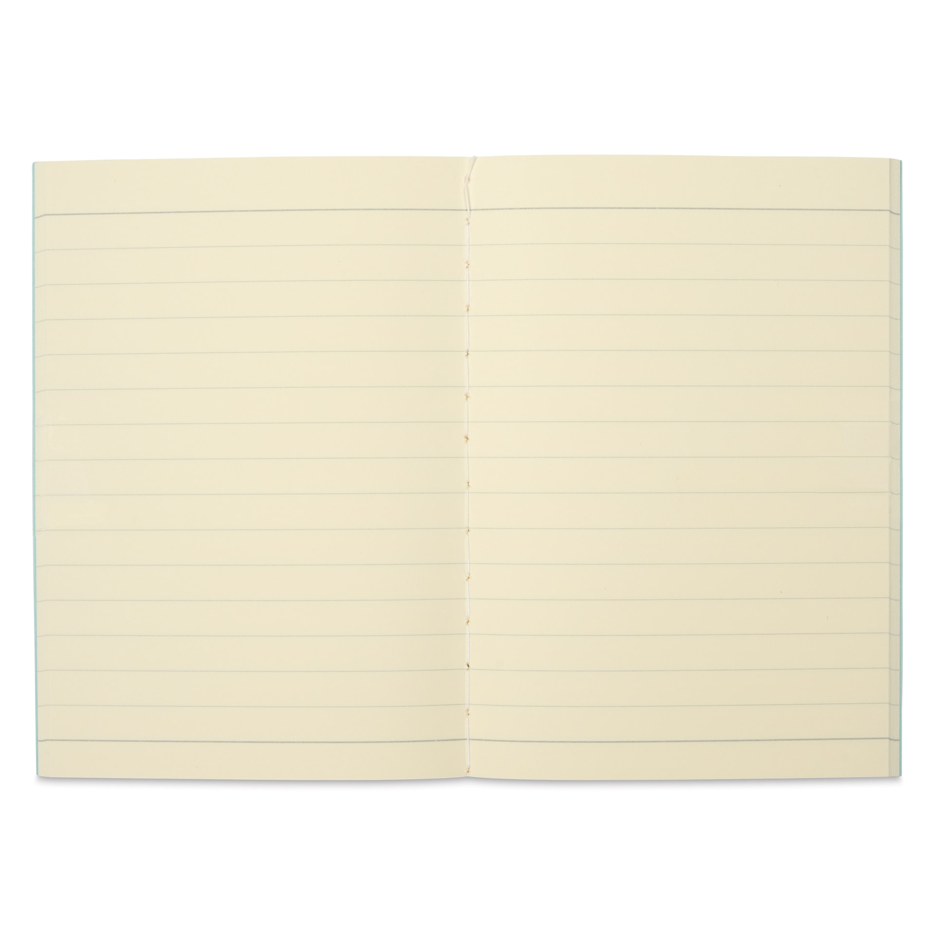 Life Noble Notebook - 3" x 4", A7, Blue, Ruled, open