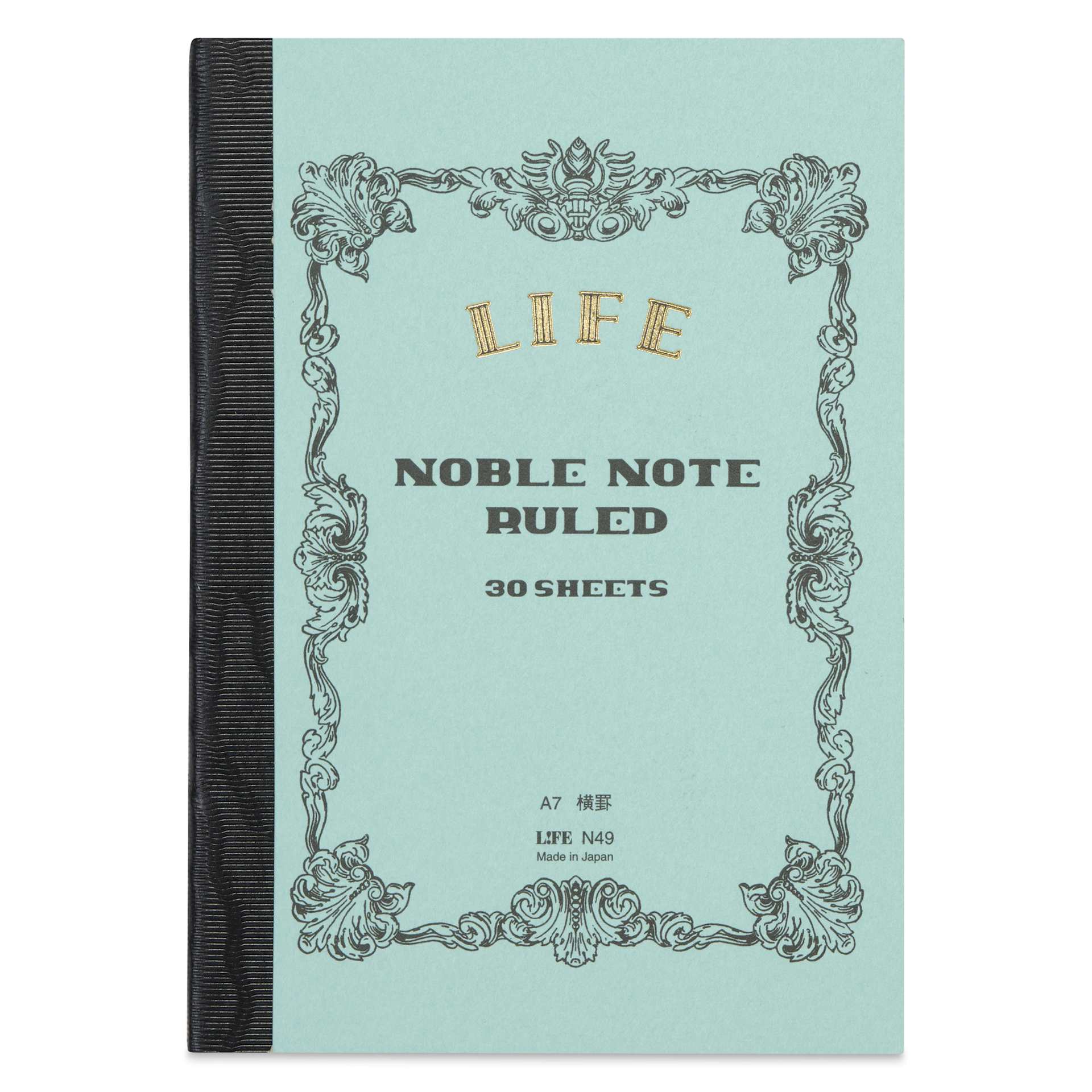 Life Noble Notebook - 3" x 4", A7, Blue, Ruled, front cover