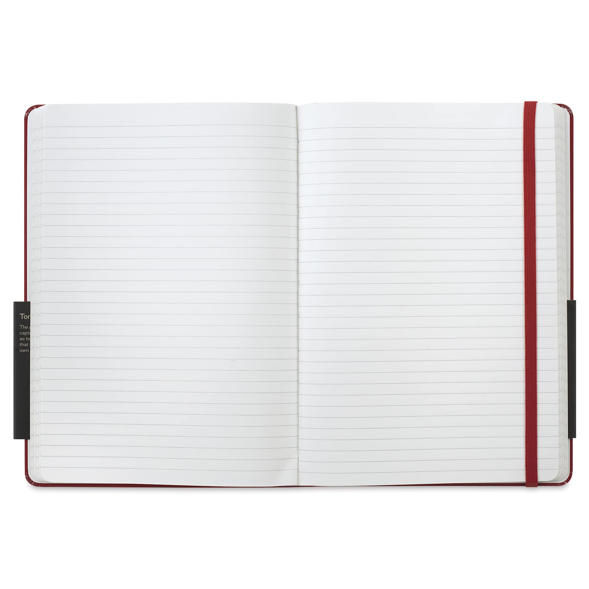 Karst Stone Paper Notebook - Pinot, A5, Lined, open