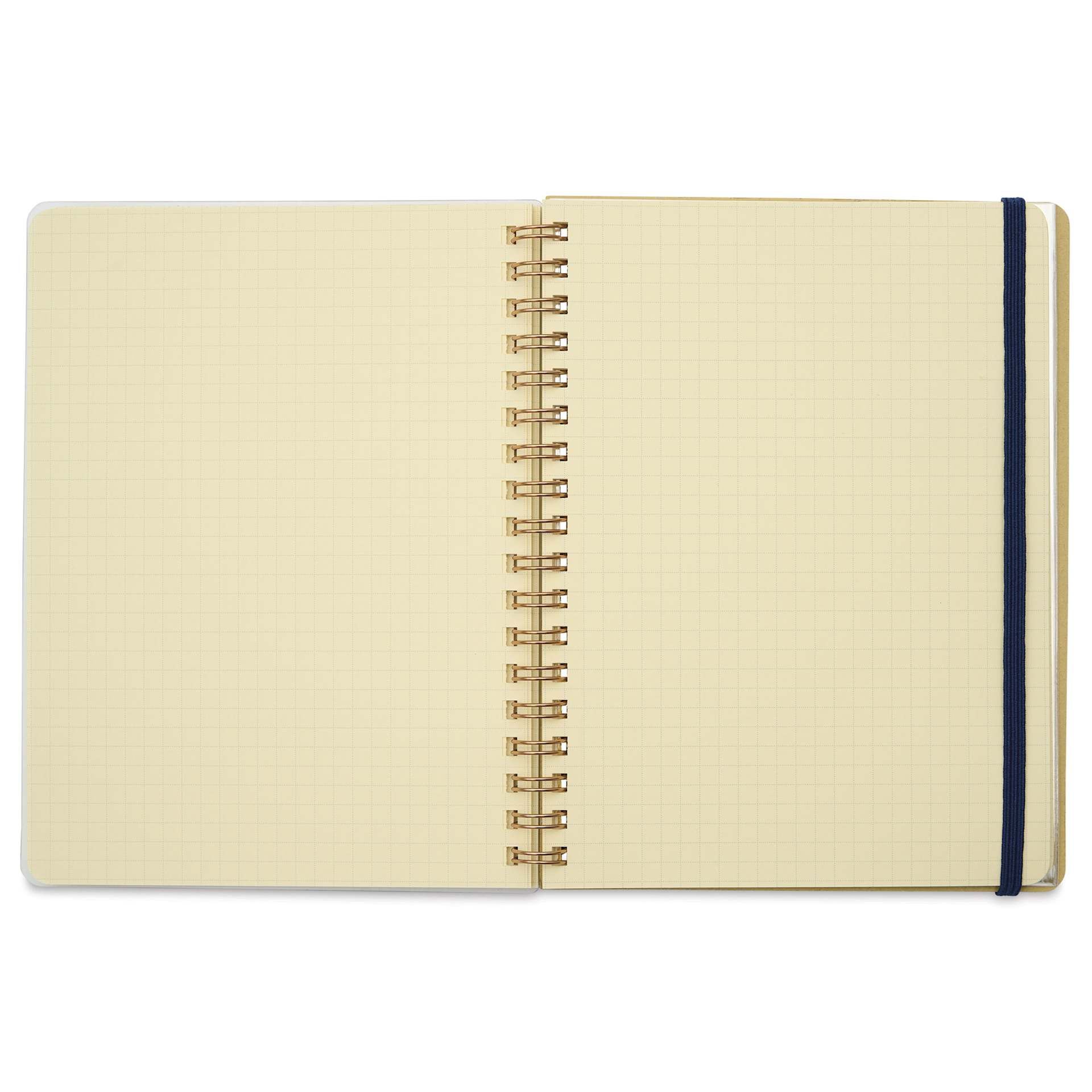Delfonics Rollbahn Clear Plastic Notebook - 5-1/2" x 7", Clear