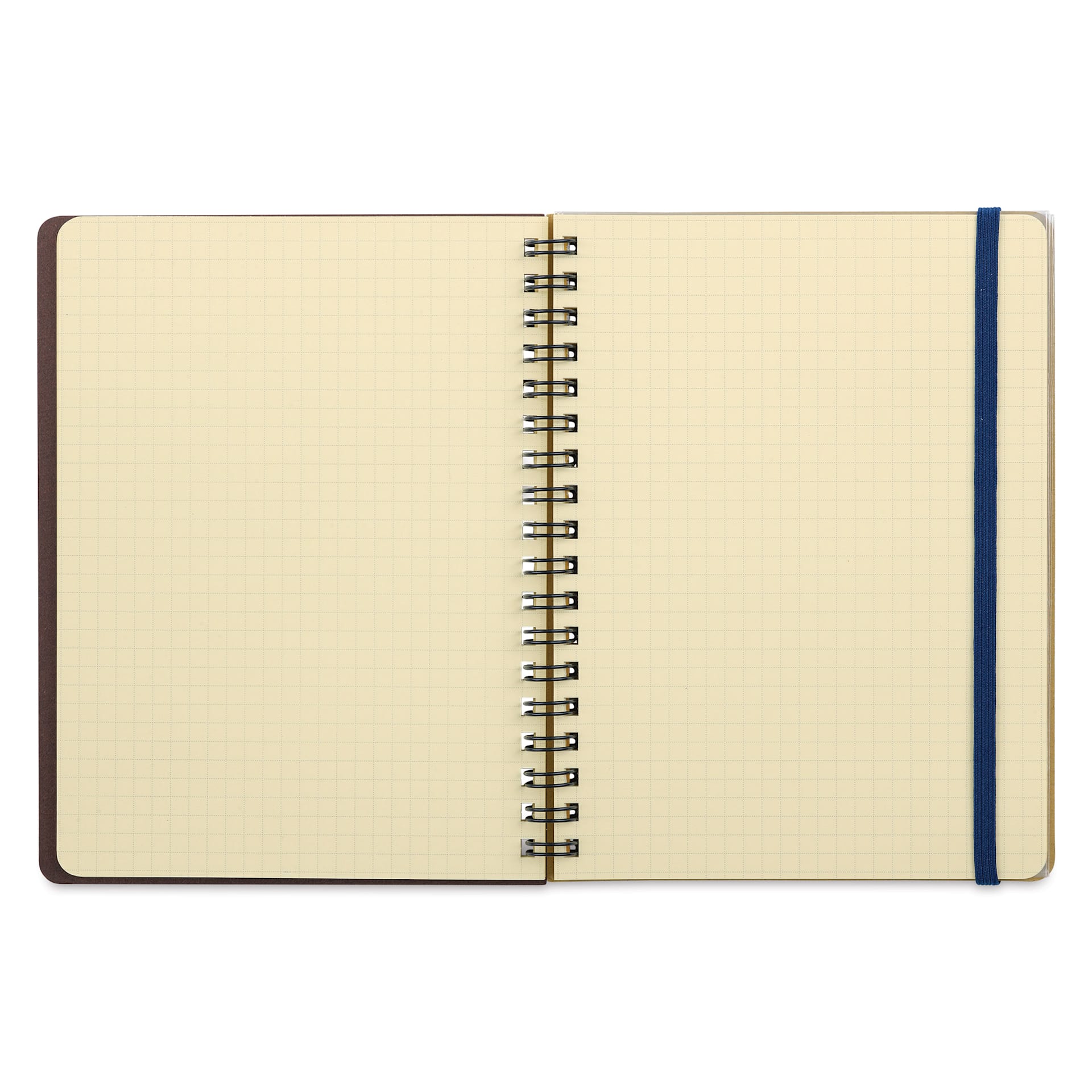 Delfonics Rollbahn Cap-Martin Notebook - 5-1/2" x 7", Greige, open