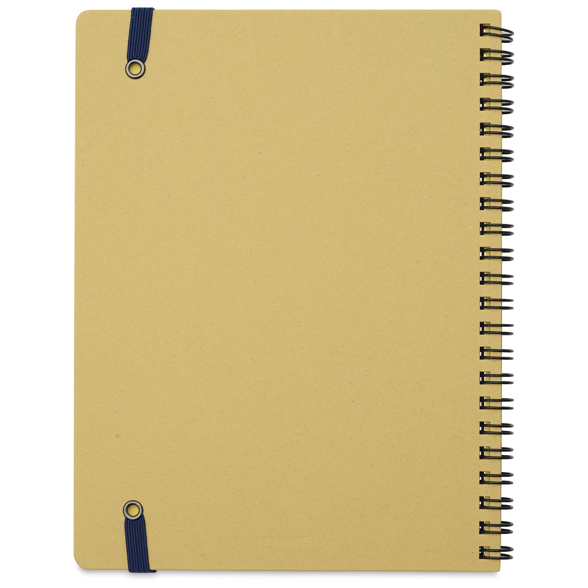 Delfonics Rollbahn Classic Spiral Notebook - Blush Pink, A5, back cover