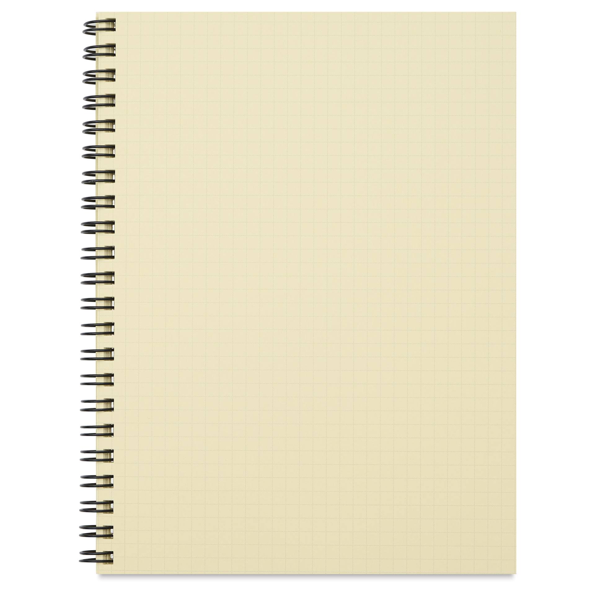 Delfonics Rollbahn Classic Spiral Notebook - Blush Pink, A5, open