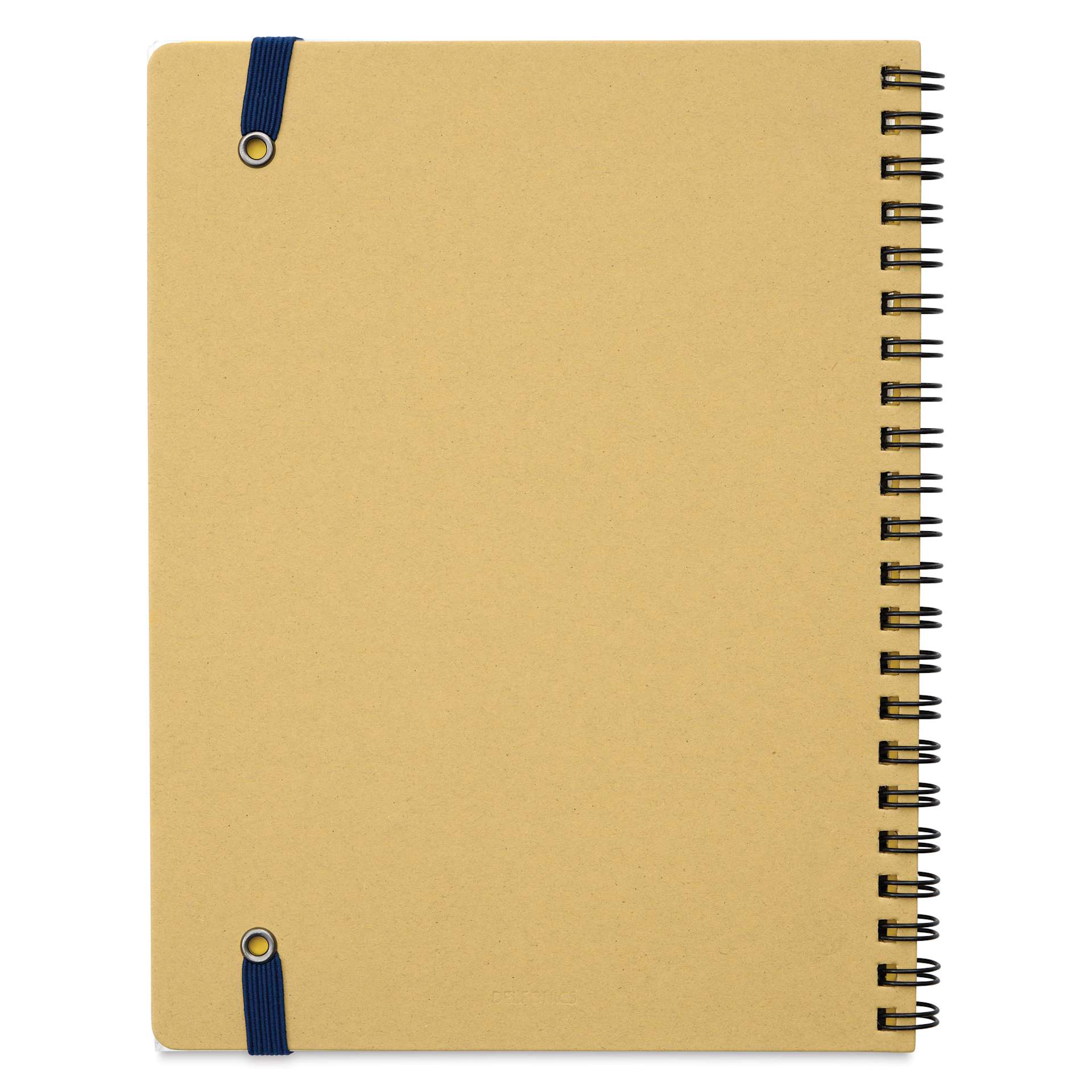 Delfonics Rollbahn Classic Spiral Notebook - Blue, A5, back
