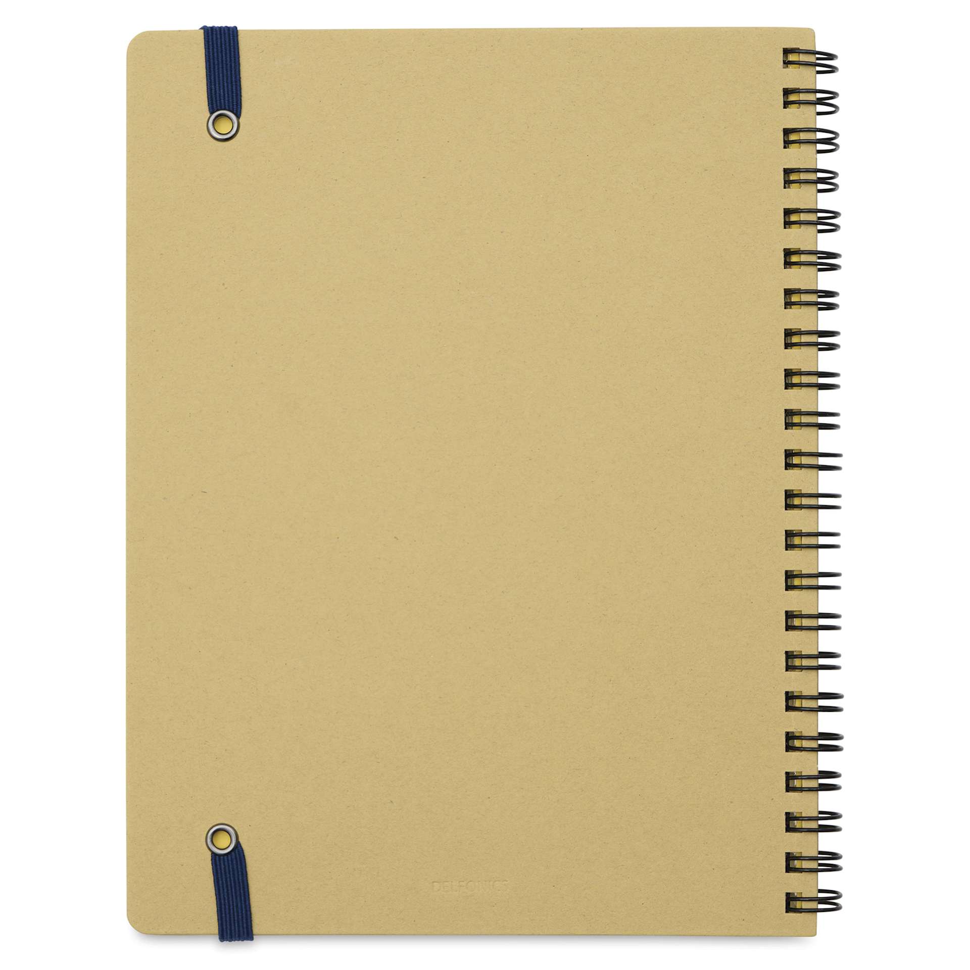 Delfonics Rollbahn Classic Spiral Notebook - Sky Blue, A5, back cover