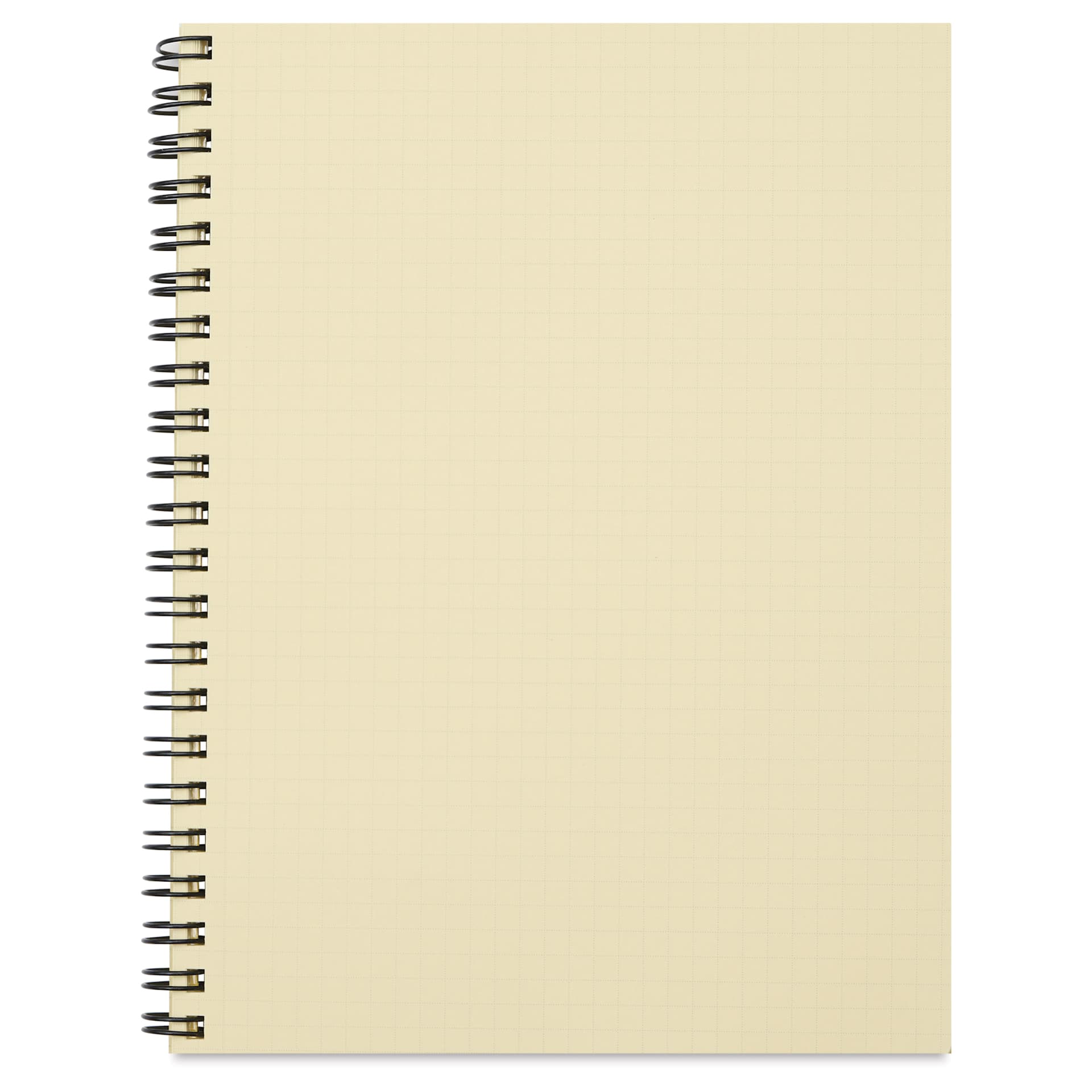 Delfonics Rollbahn Classic Spiral Notebook - Sky Blue, A5, open