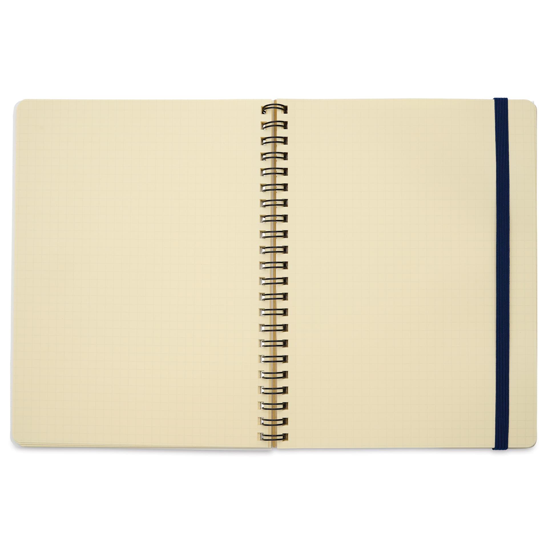 Delfonics Rollbahn Classic Spiral Notebook - Light Purple, A5, open
