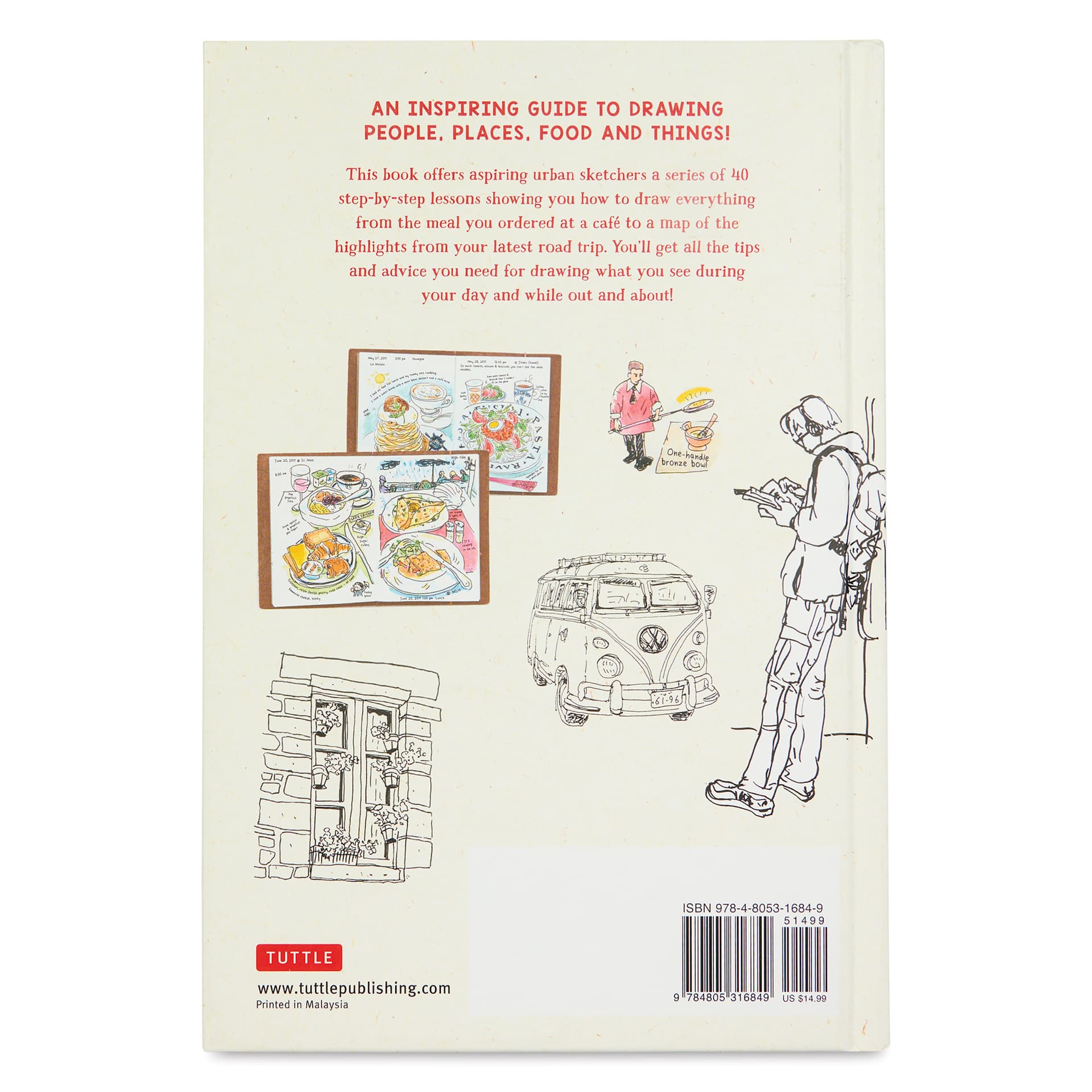 Sketch Your World, back cover