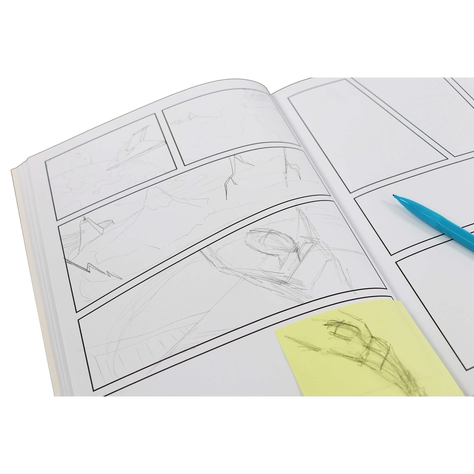 Draw Your Own Manga, close-up of panels