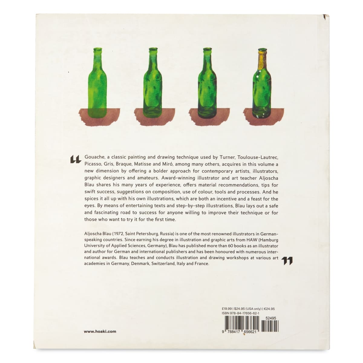 Rediscovering Gouache, back cover