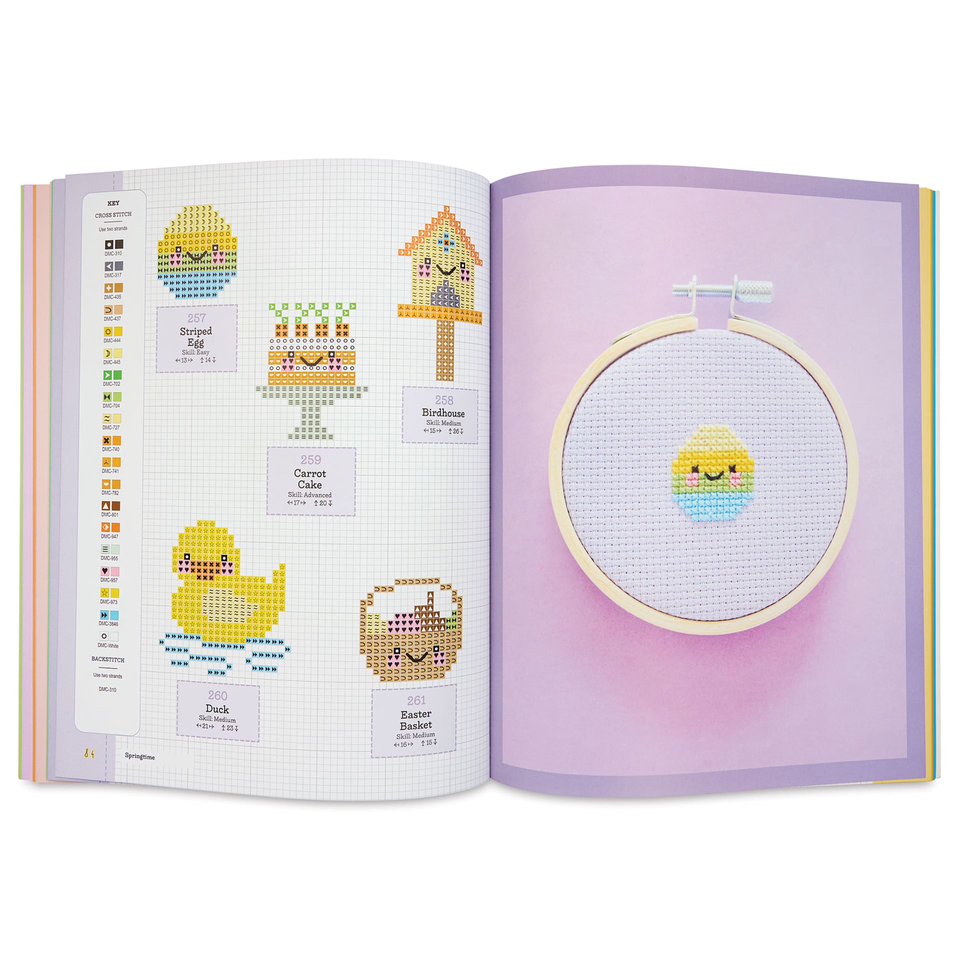 Cute Kawaii Cross Stitch, egg