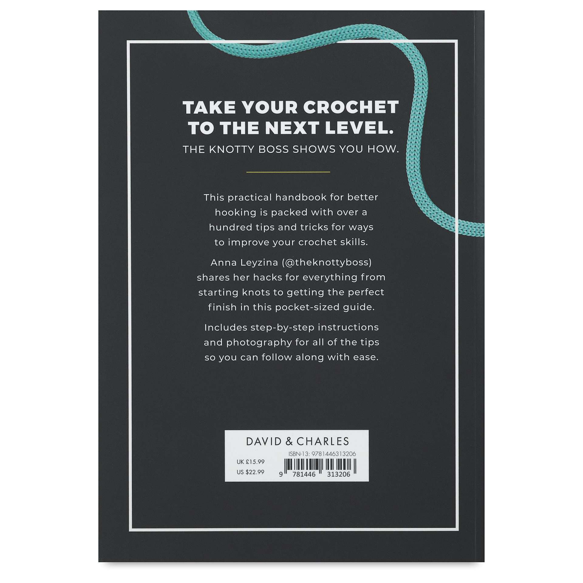 Crochet Secrets from The Knotty Boss, back cover