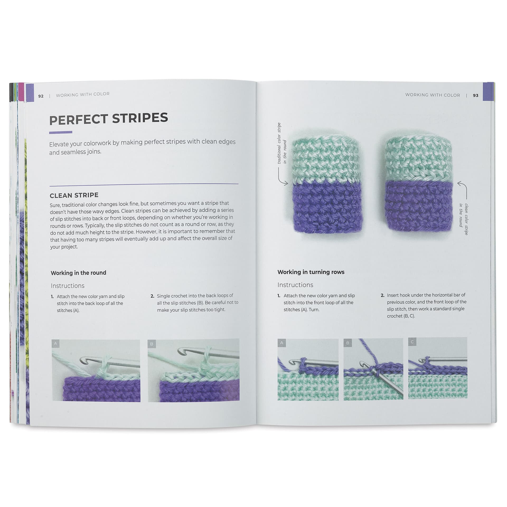 Crochet Secrets from The Knotty Boss, perfect stripes