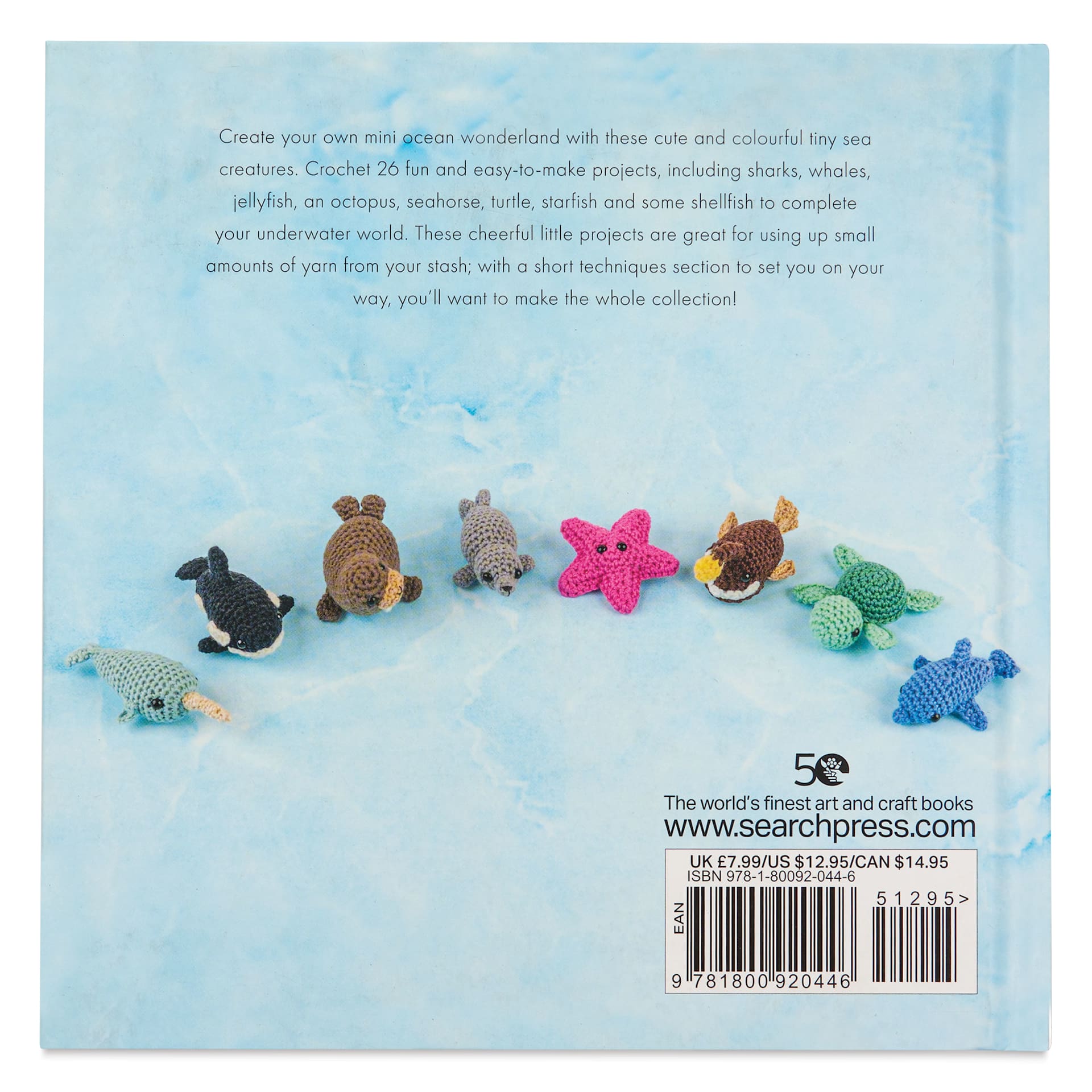 Mini Amigurumi Ocean, back cover