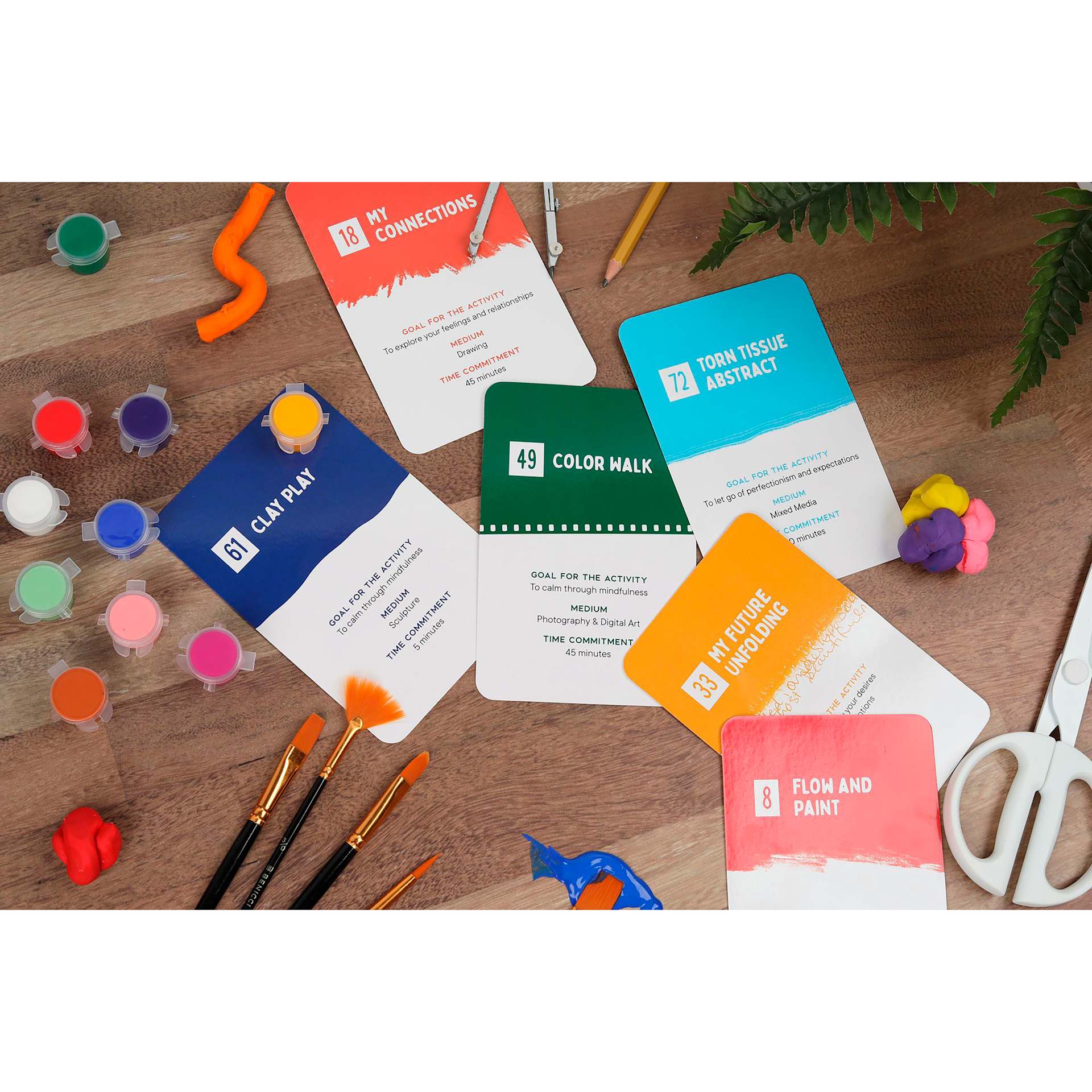 Guided Art Therapy Card Deck