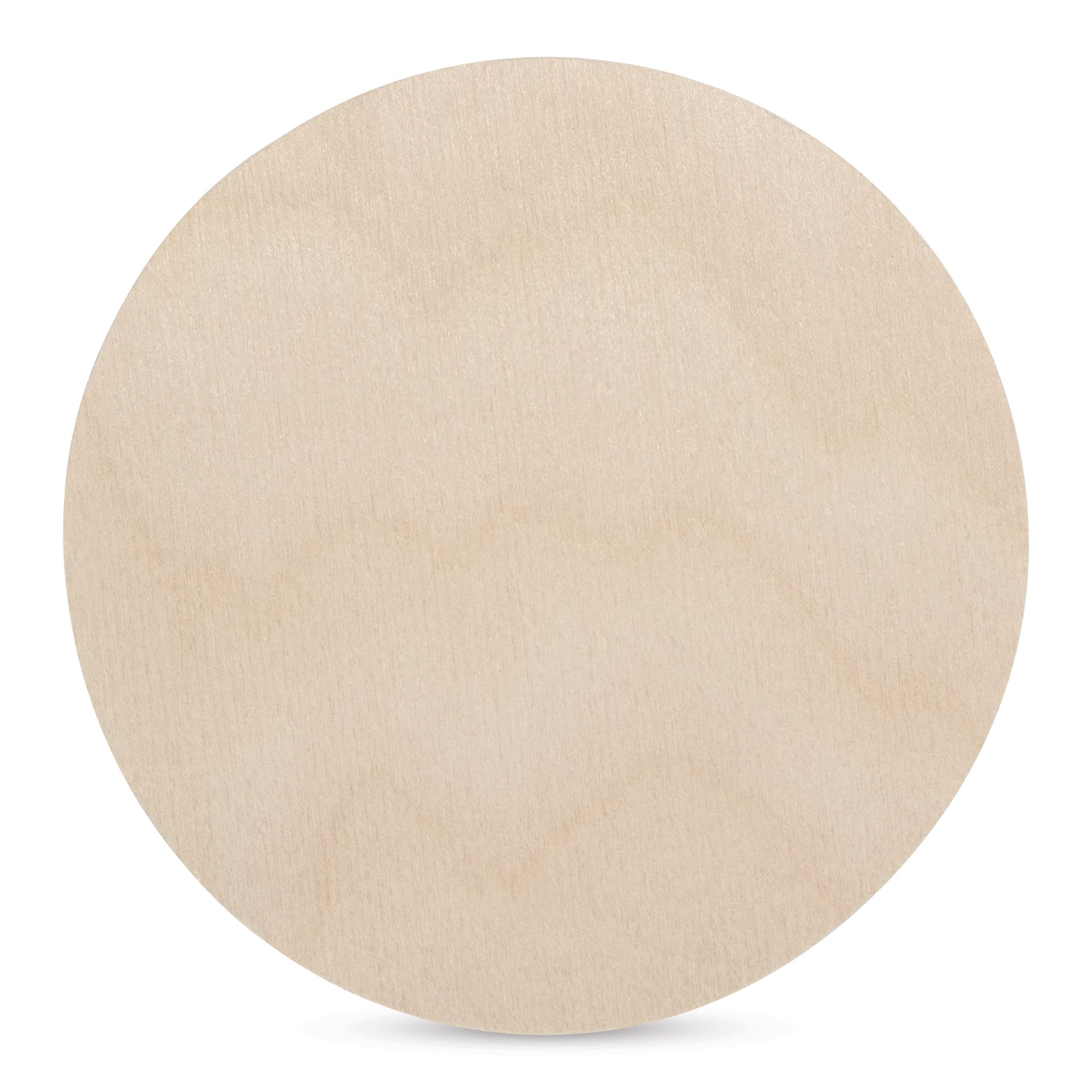 Apollon Gotrick Round Wood Panel - 4" Dia, 7/8" Profile front without label
