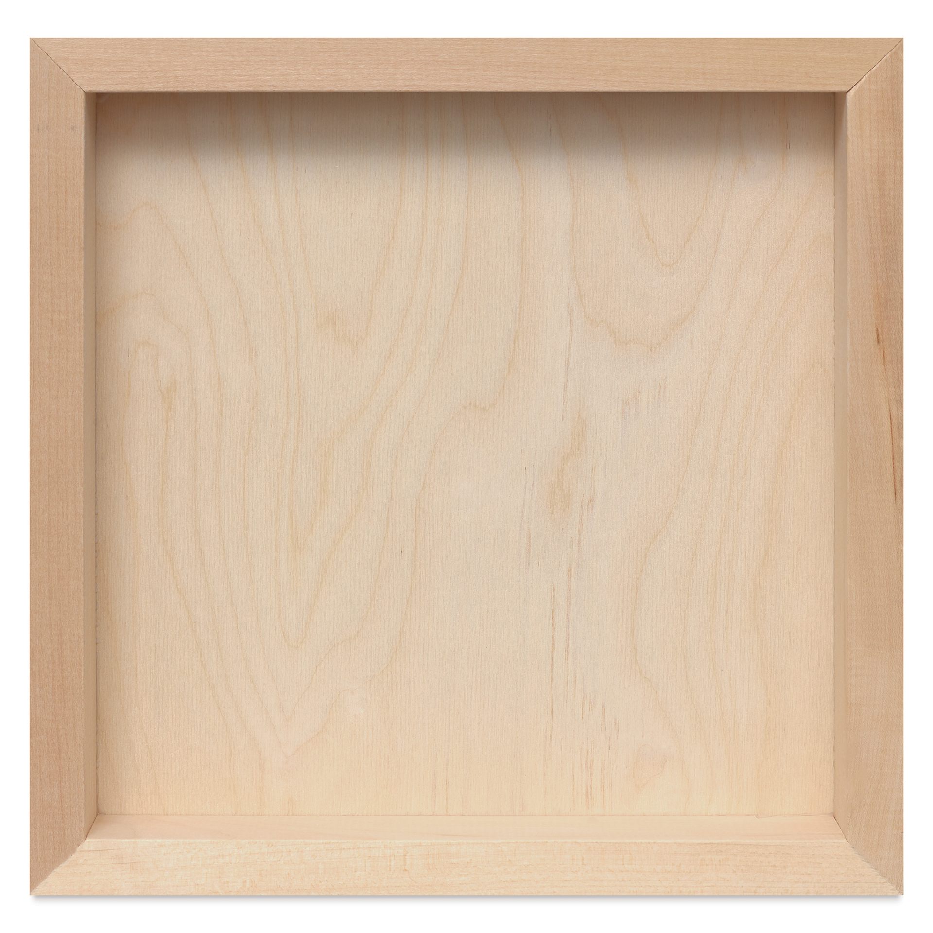 Apollon Gotrick Cradled Wood Panel - 12" x 12", 1-5/8" Profile back view