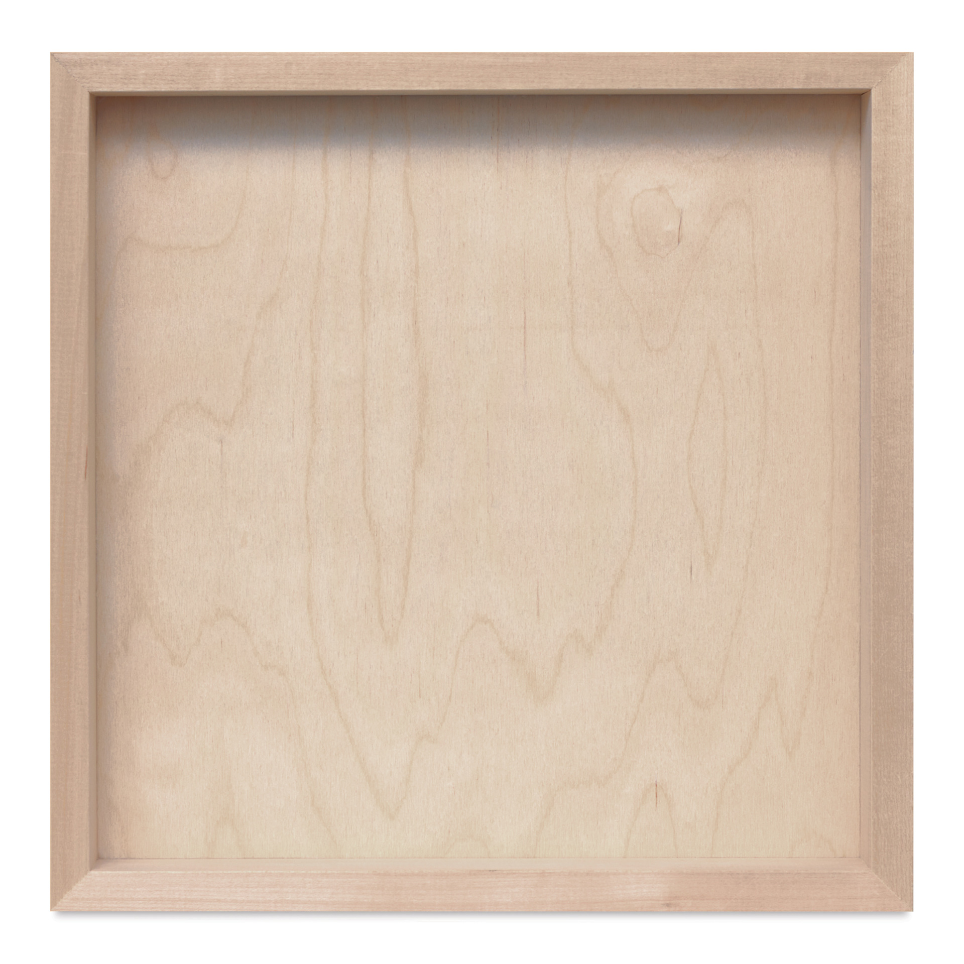 Apollon Gotrick Cradled Wood Panel - 16" x 16", 1-5/8" Profile back view