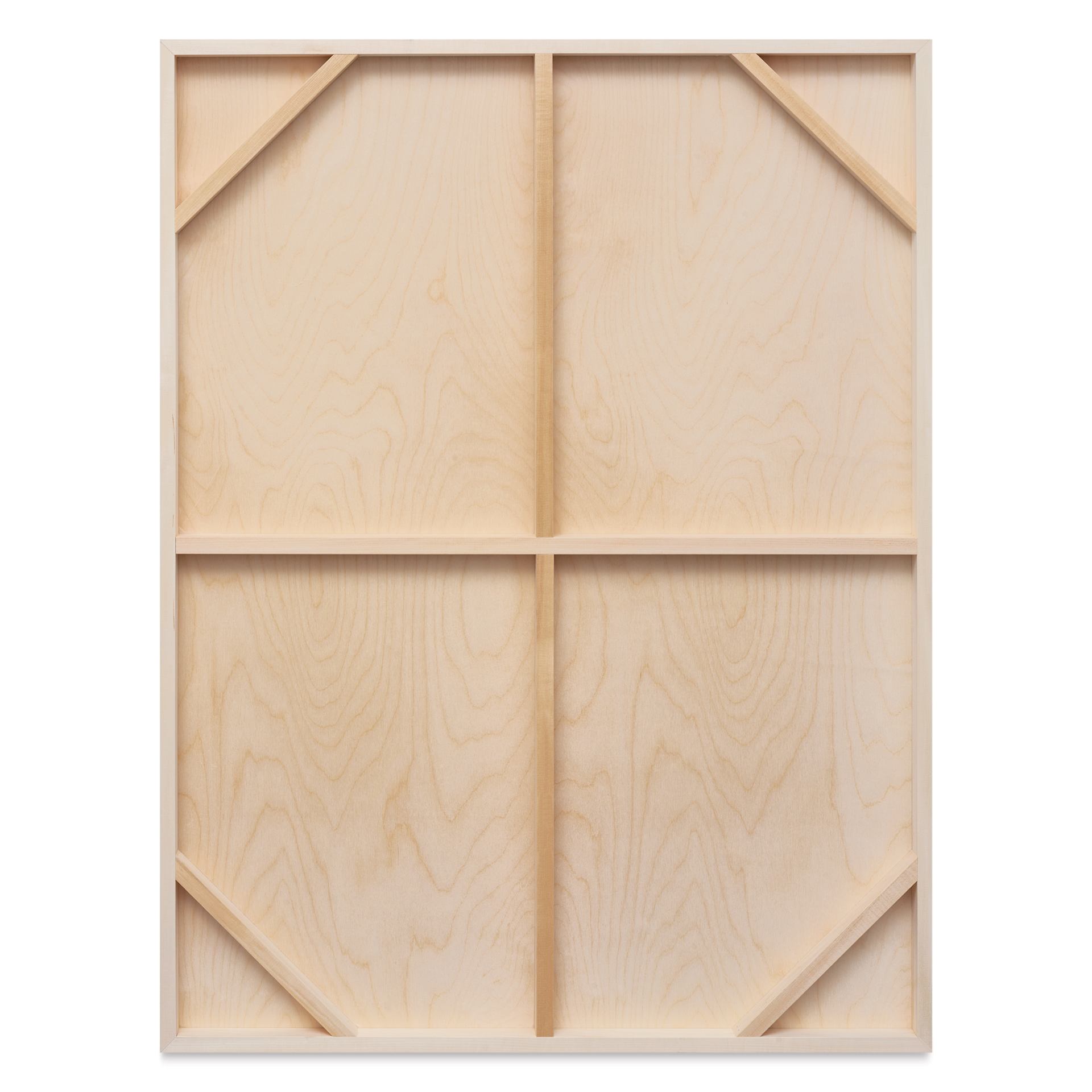 Apollon Gotrick Cradled Wood Panel - 36" x 48", 1-5/8" Profile back view