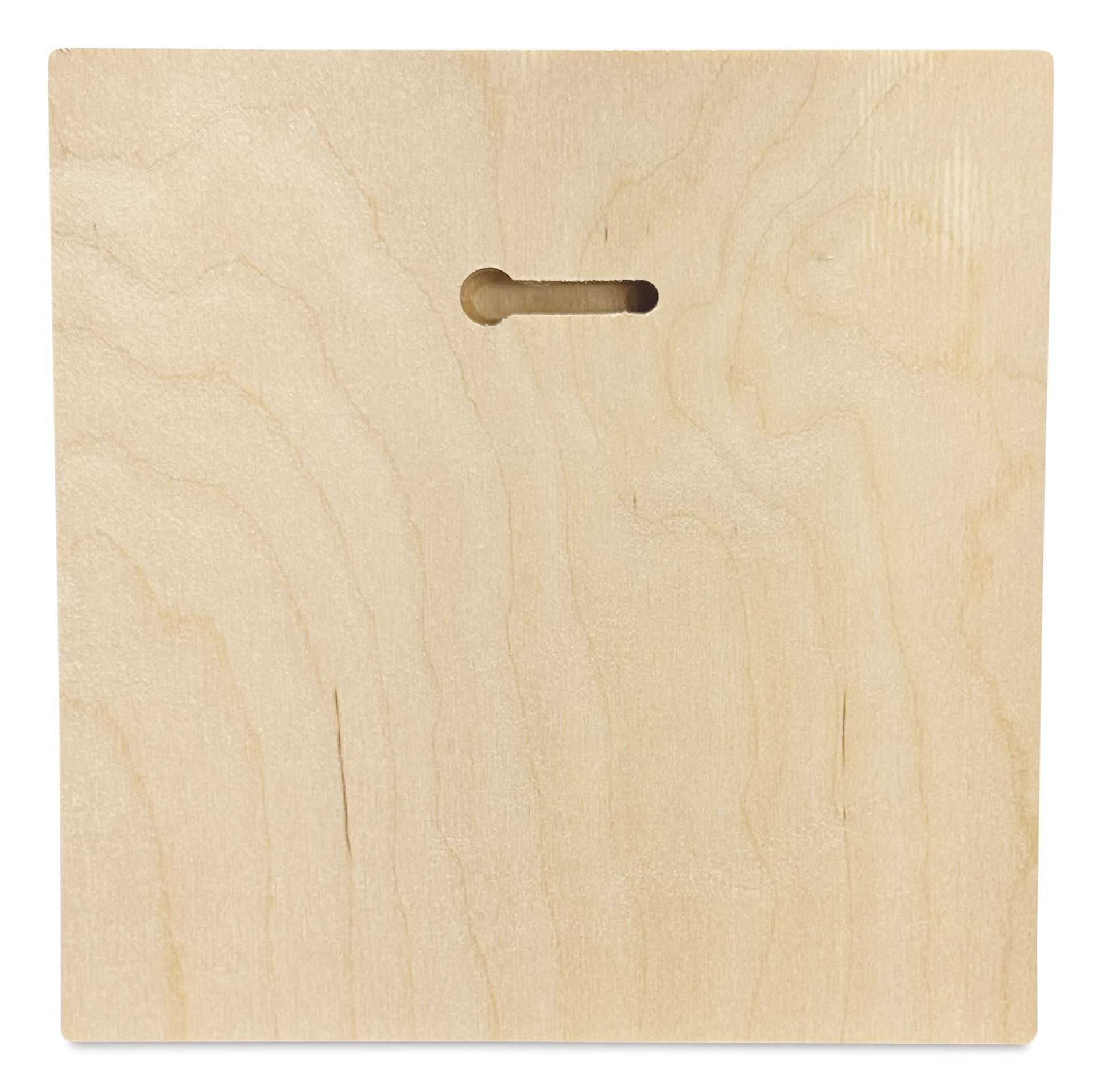 Trekell Wood Floater Panel - 5" x 5", 1/2" Profile, back of panel
