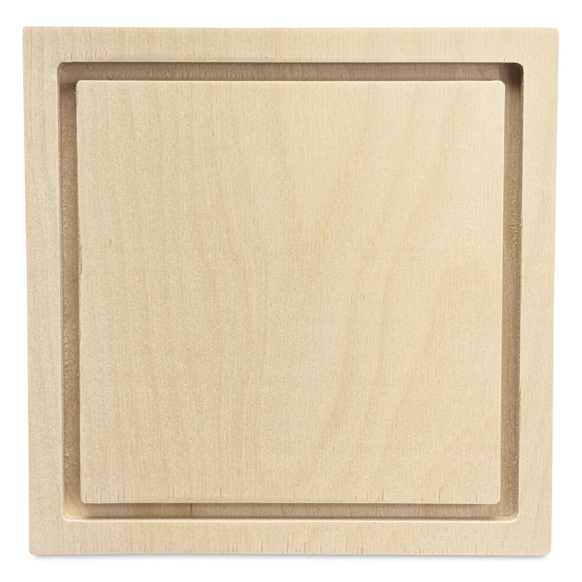Trekell Wood Floater Panel - 6" x 6", 1/2" Profile