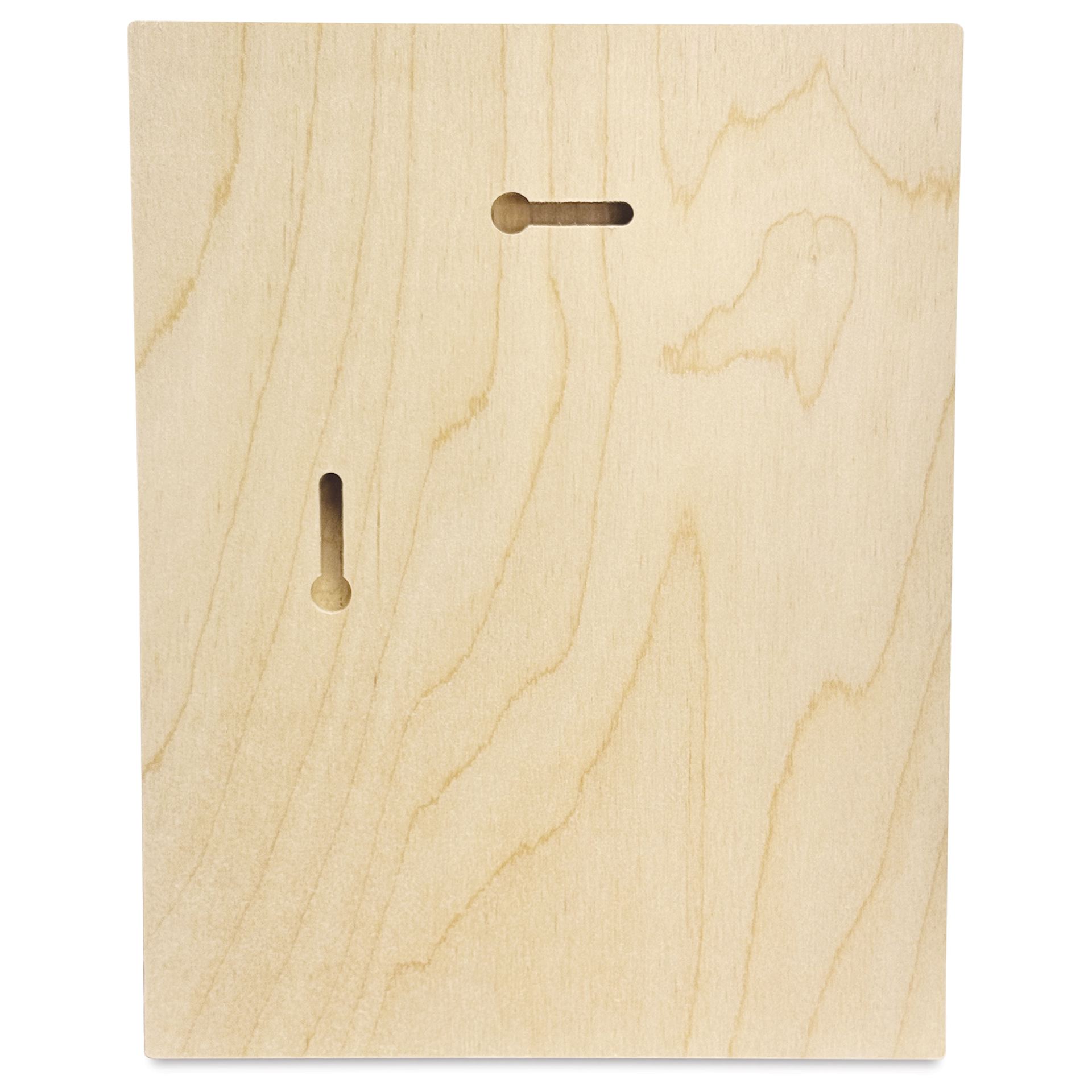 Trekell Wood Floater Panel - 6" x 8", 1/2" Profile, back of panel