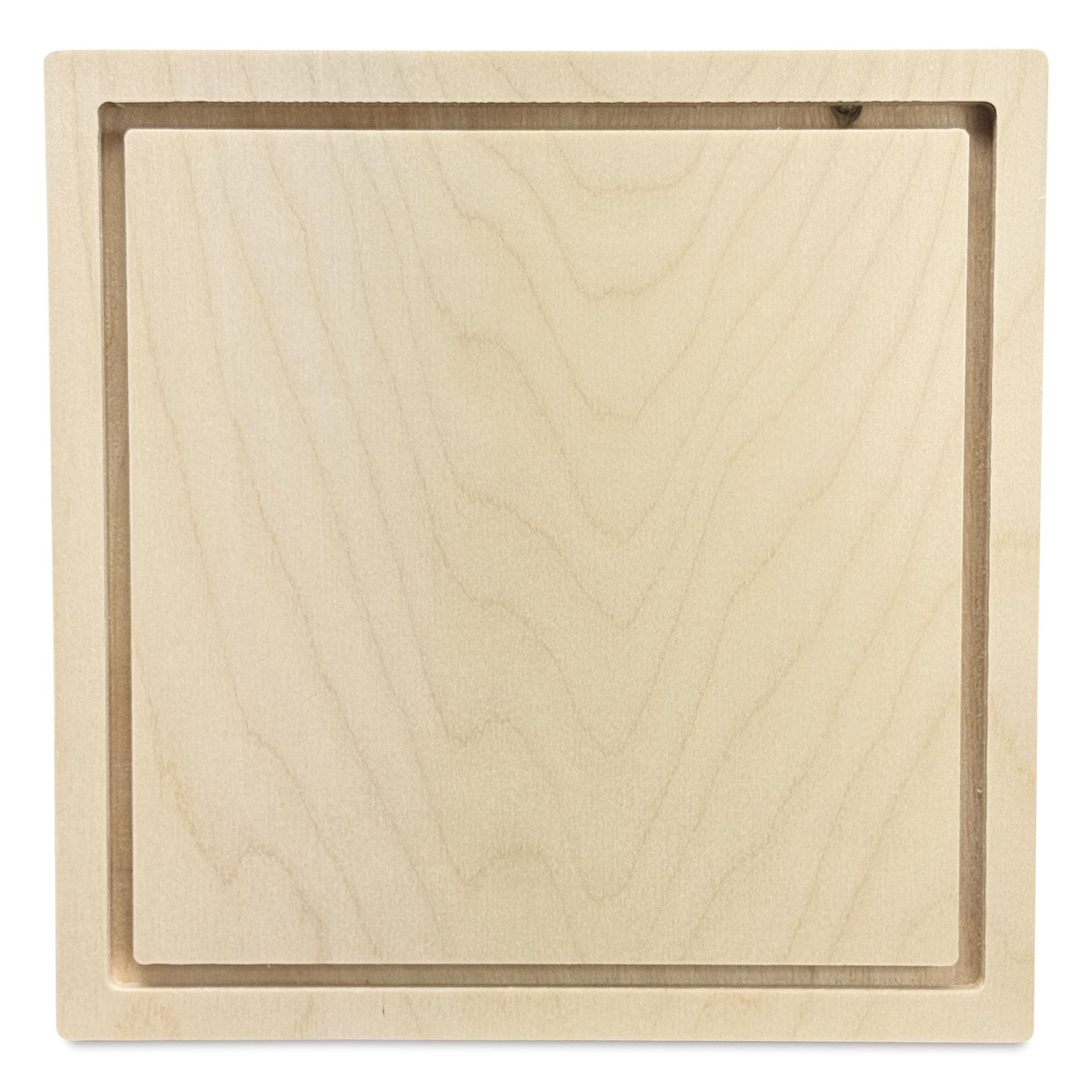 Trekell Wood Floater Panel - 8" x 8", 1/2" Profile