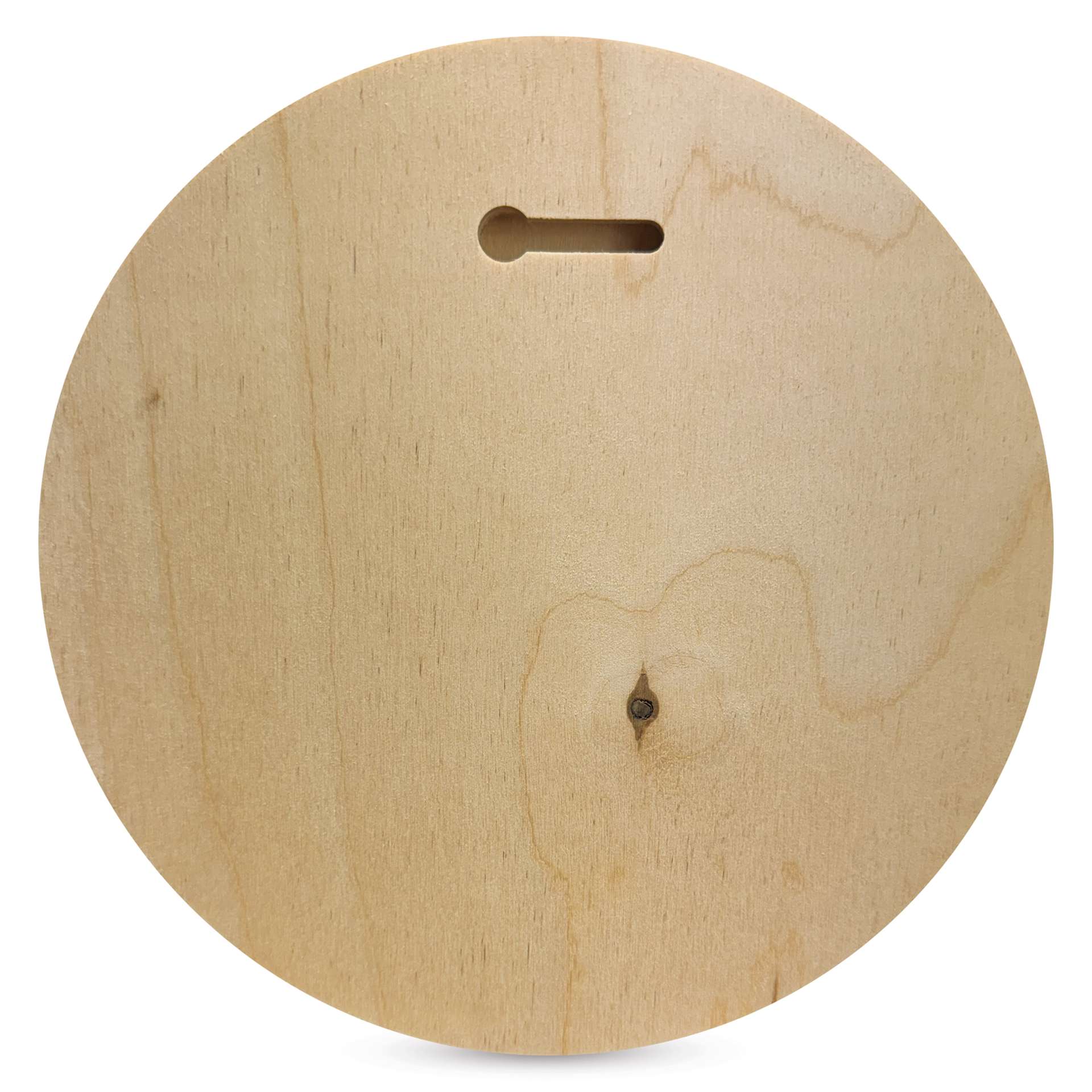 Trekell Round Wood Floater Panel - 6" Dia, 1/2" Profile, back