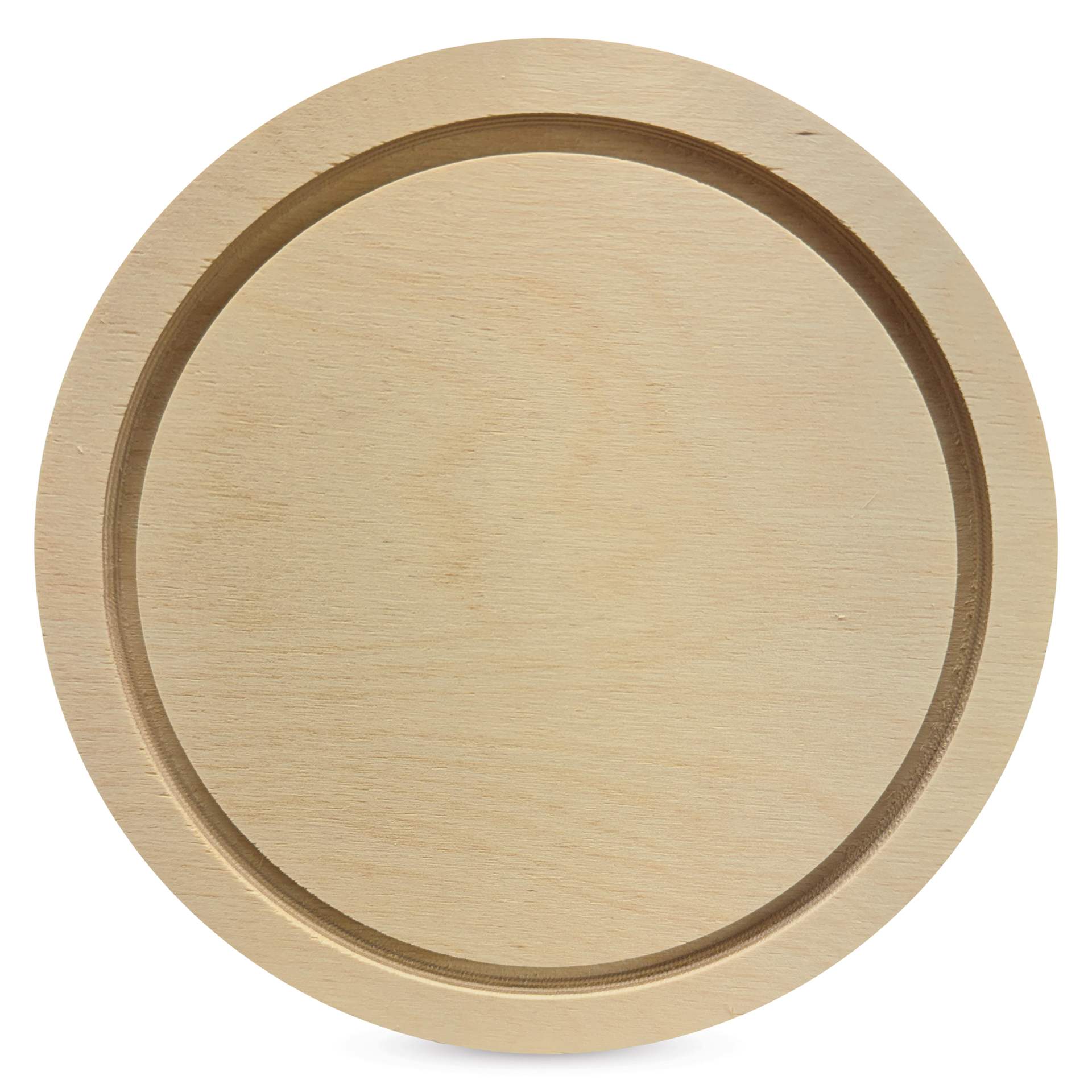 Trekell Round Wood Floater Panel - 6" Dia, 1/2" Profile