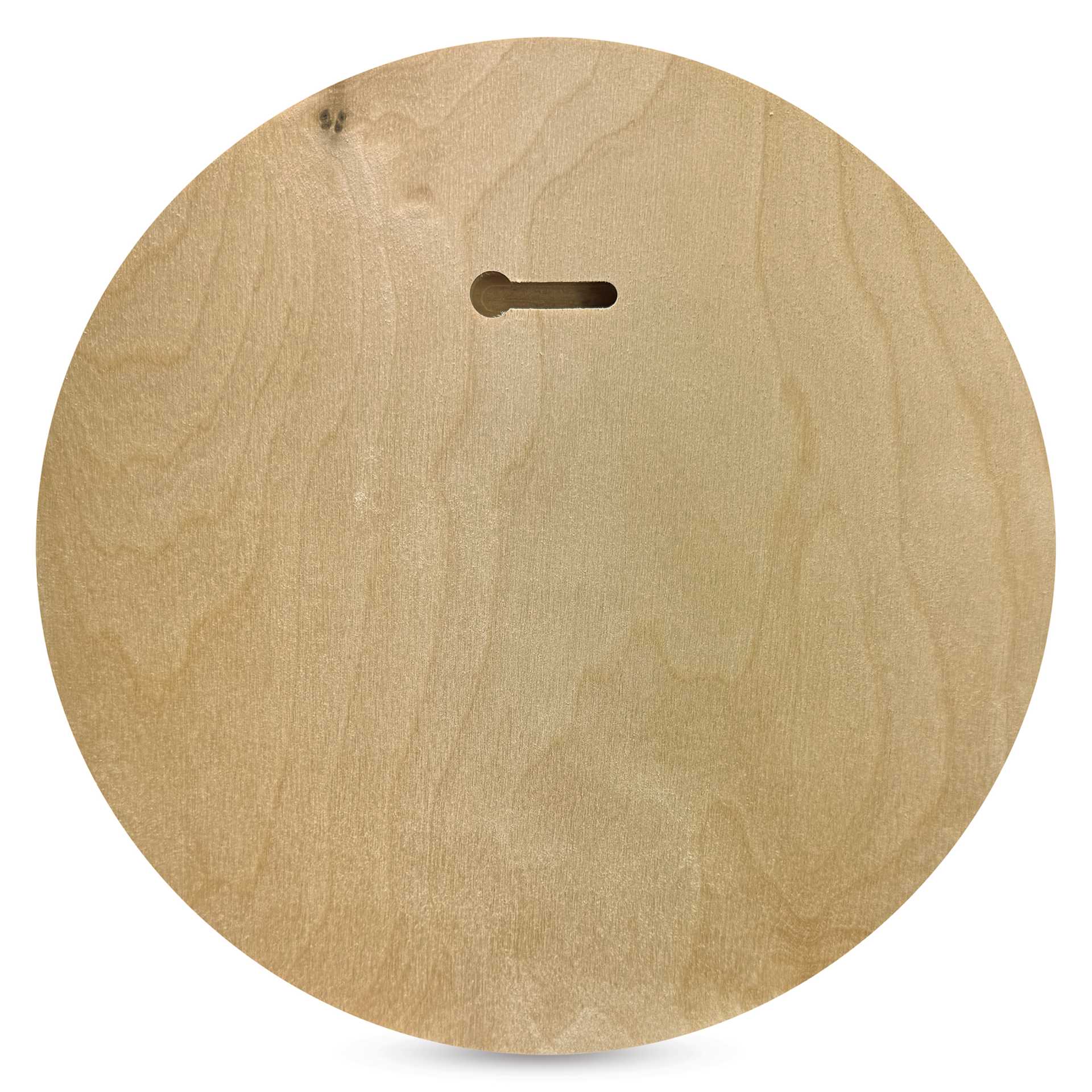 Trekell Round Wood Floater Panel - 8" Dia, 1/2" Profile, back