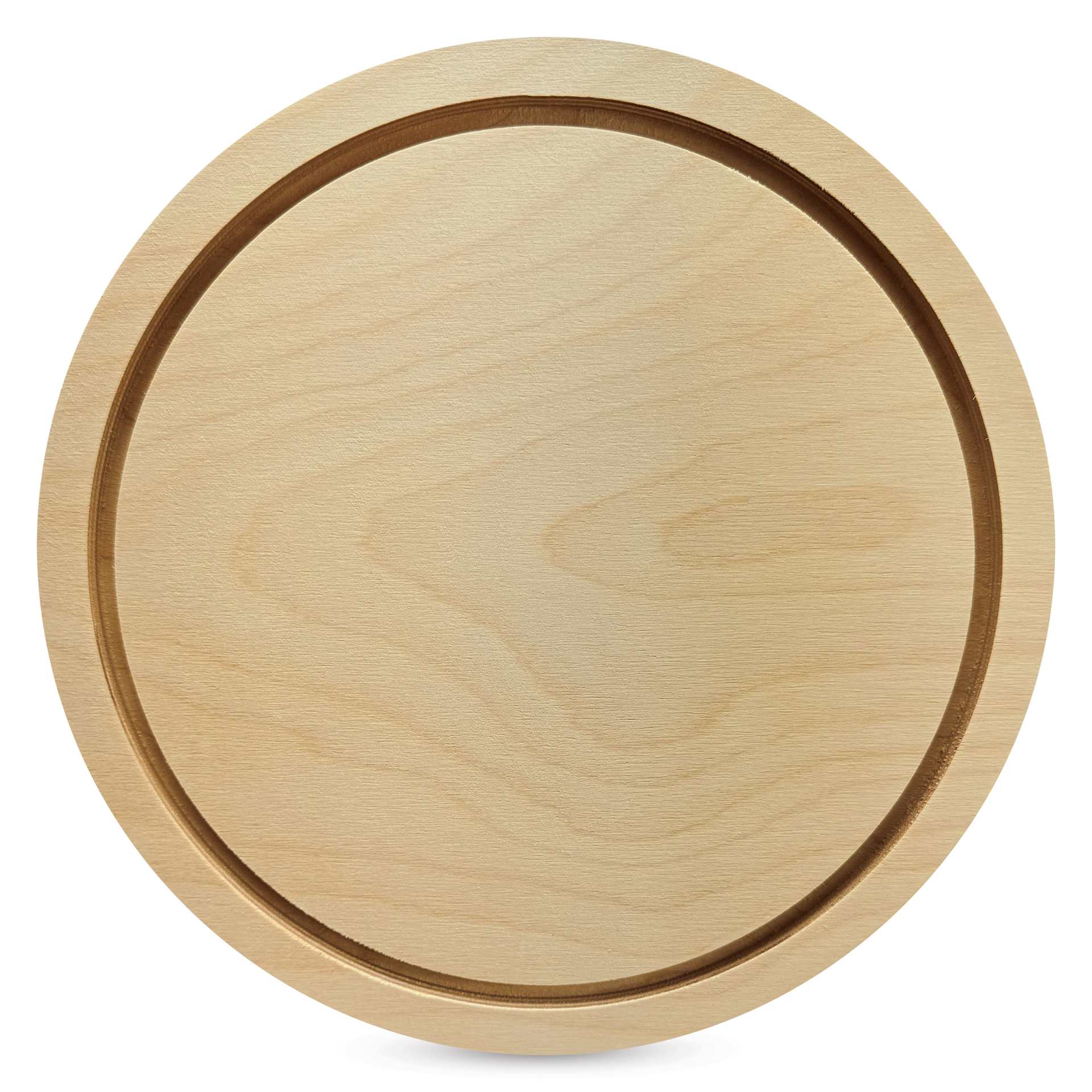 Trekell Round Wood Floater Panel - 8" Dia, 1/2" Profile