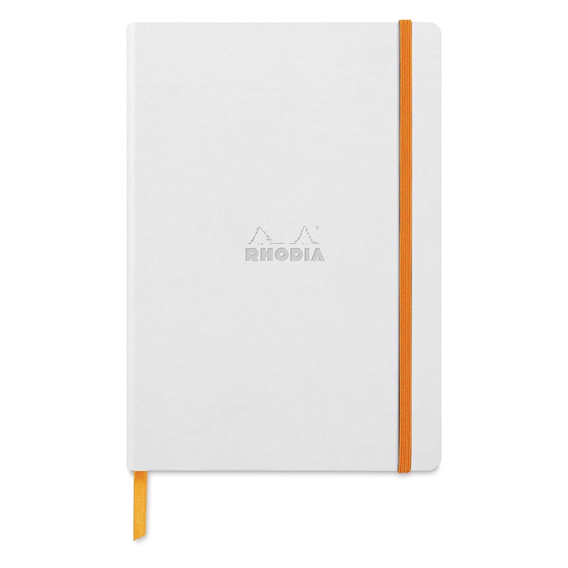 Rhodia Rhodiarama Softcover Notebook - A5, White, Dot Grid
