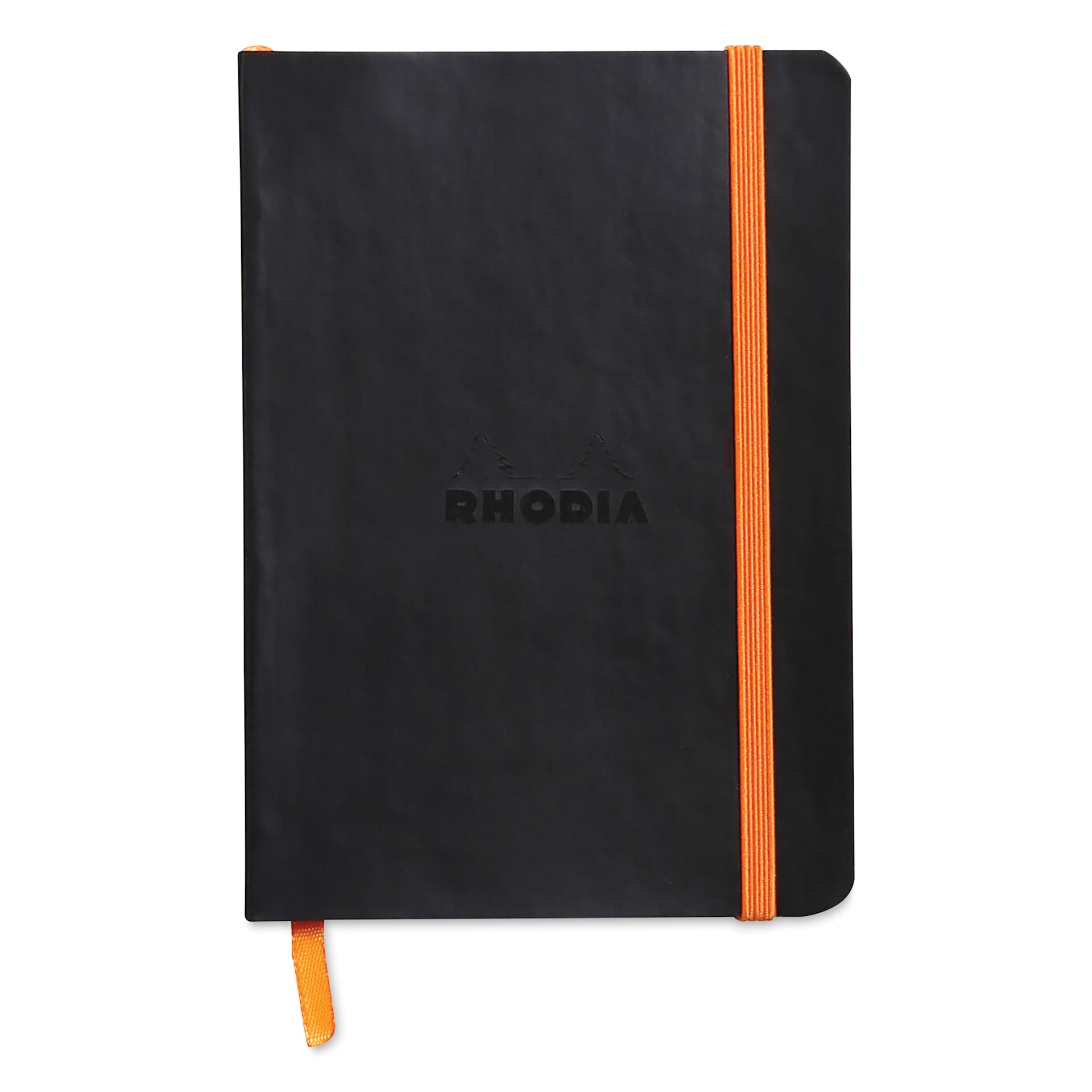 Rhodia Rhodiarama Softcover Notebook - A6, Black, Dot Grid