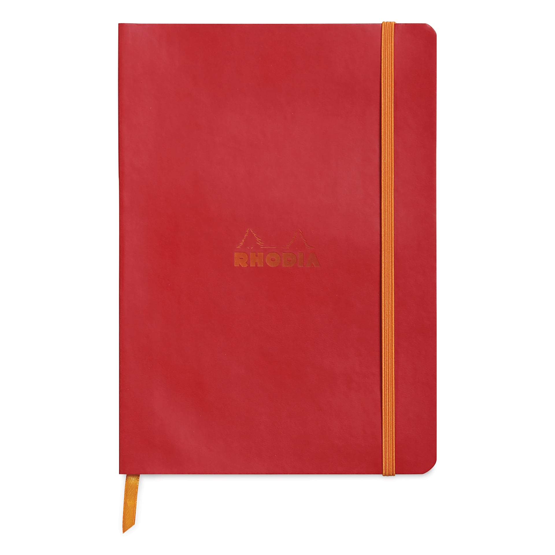 Rhodia Rhodiarama Softcover Notebook - A5, Poppy, Lined