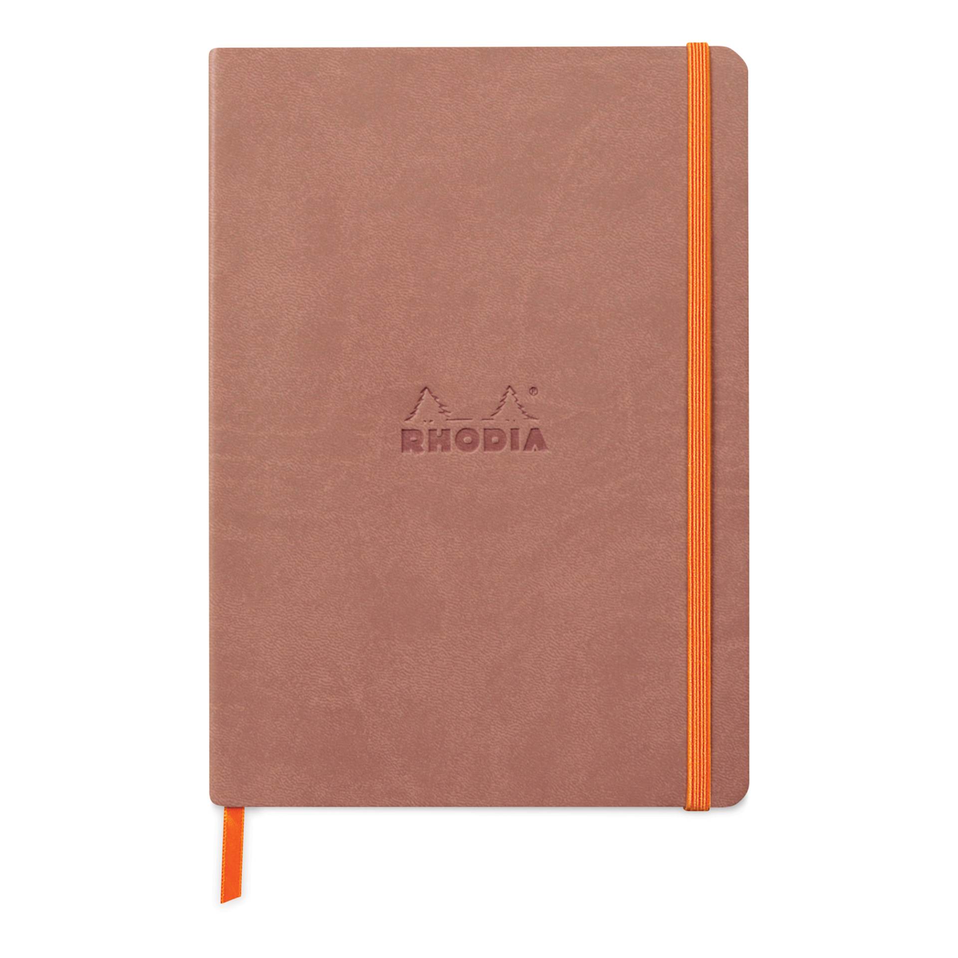 Rhodia Rhodiarama Softcover Notebook - A5, Rosewood, Lined