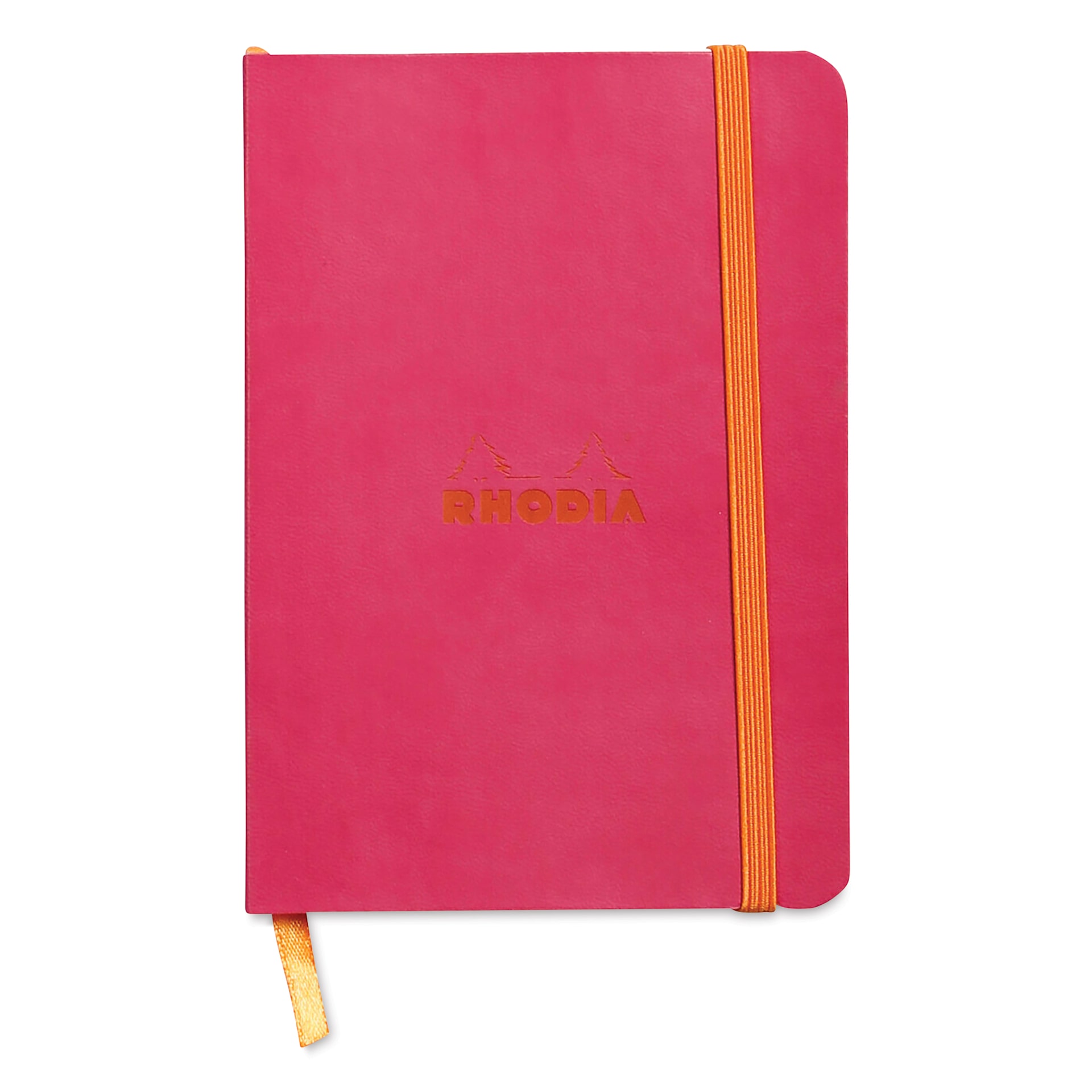 Rhodia Rhodiarama Softcover Notebook - A6, Raspberry, Dot Grid