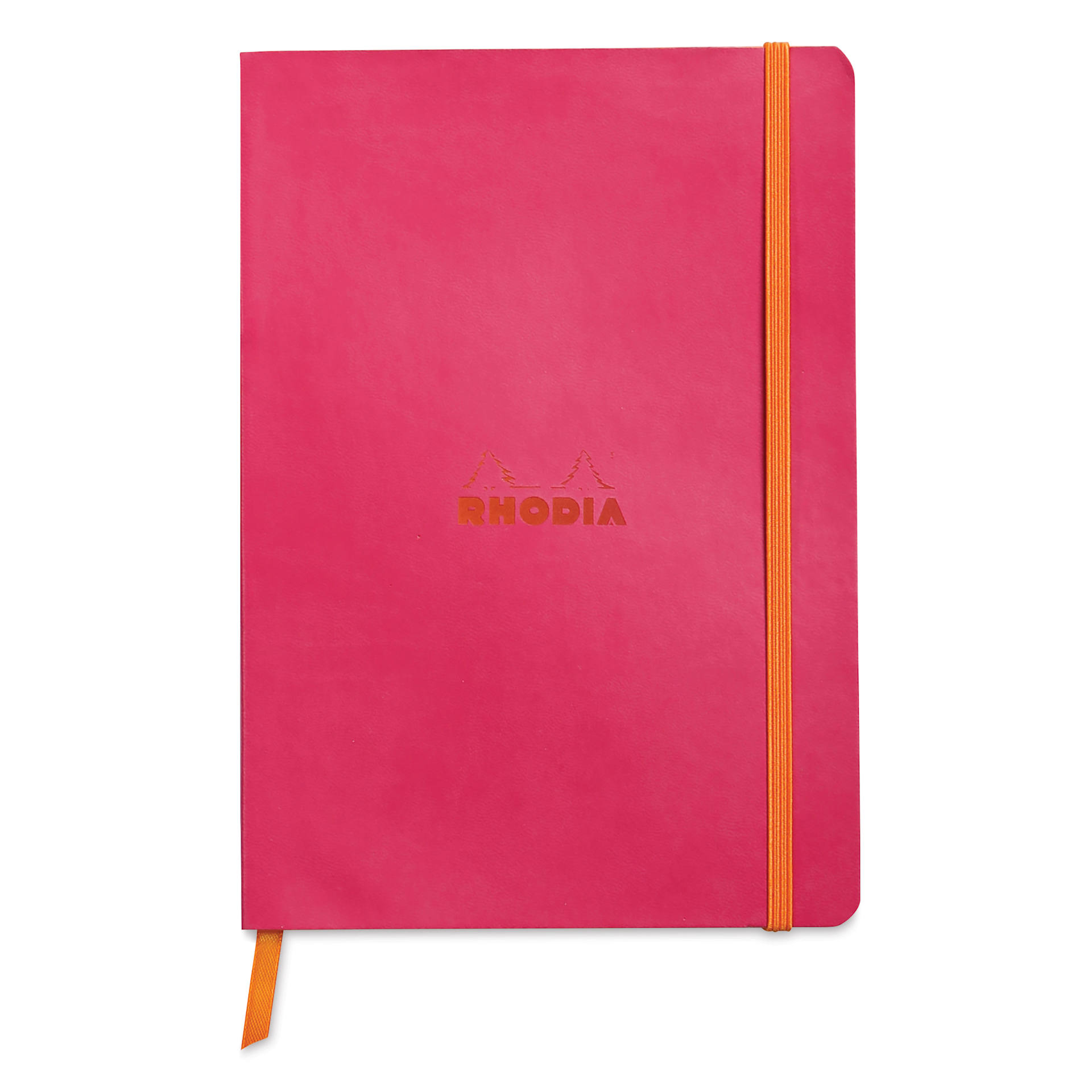Rhodia Rhodiarama Softcover Notebook - A5, Raspberry, Lined