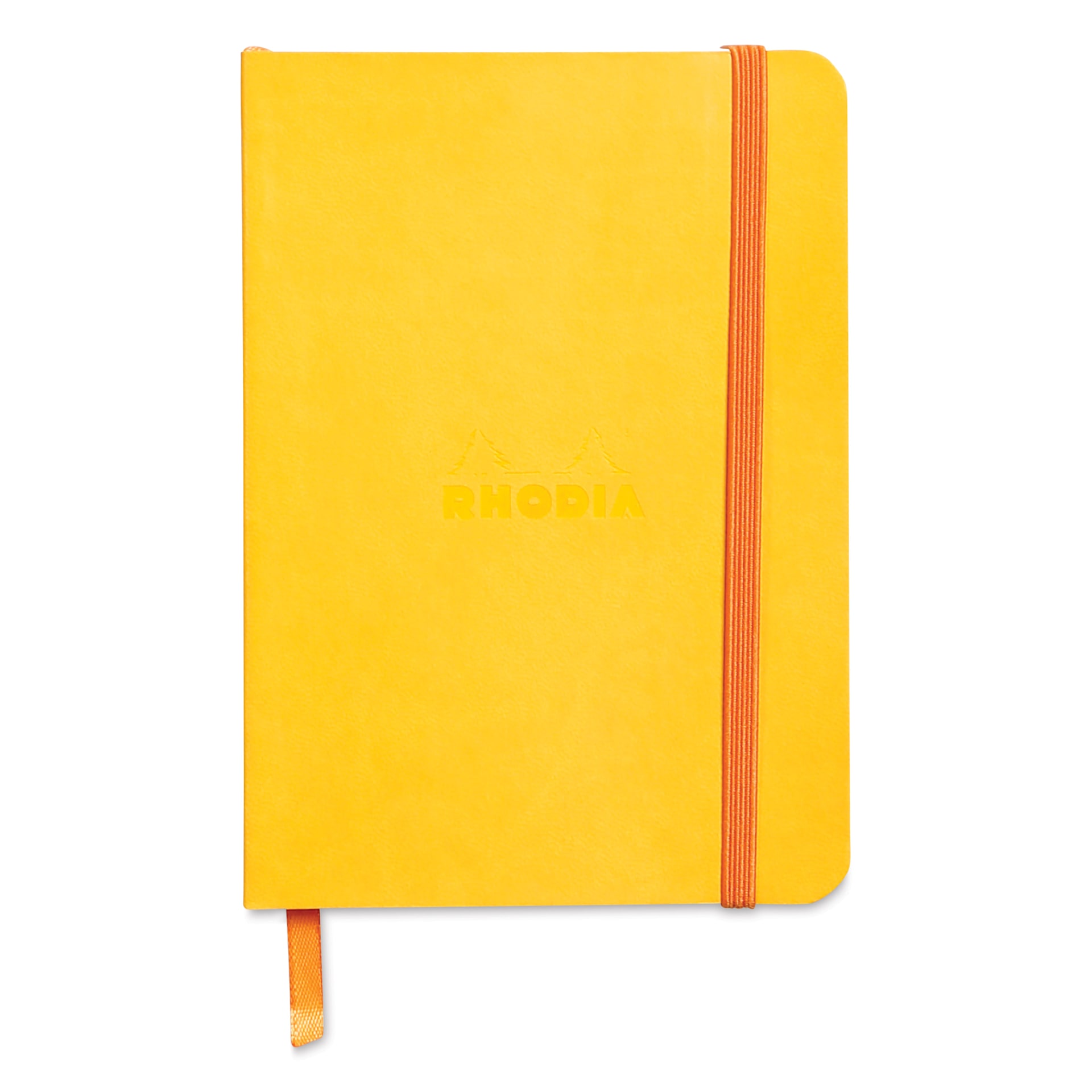 Rhodia Rhodiarama Softcover Notebook - A6, Yellow, Lined