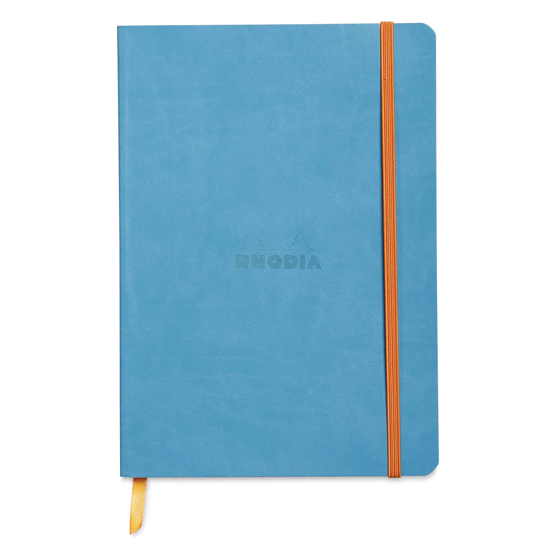 Rhodia Rhodiarama Softcover Notebook - A5, Turquoise, Lined