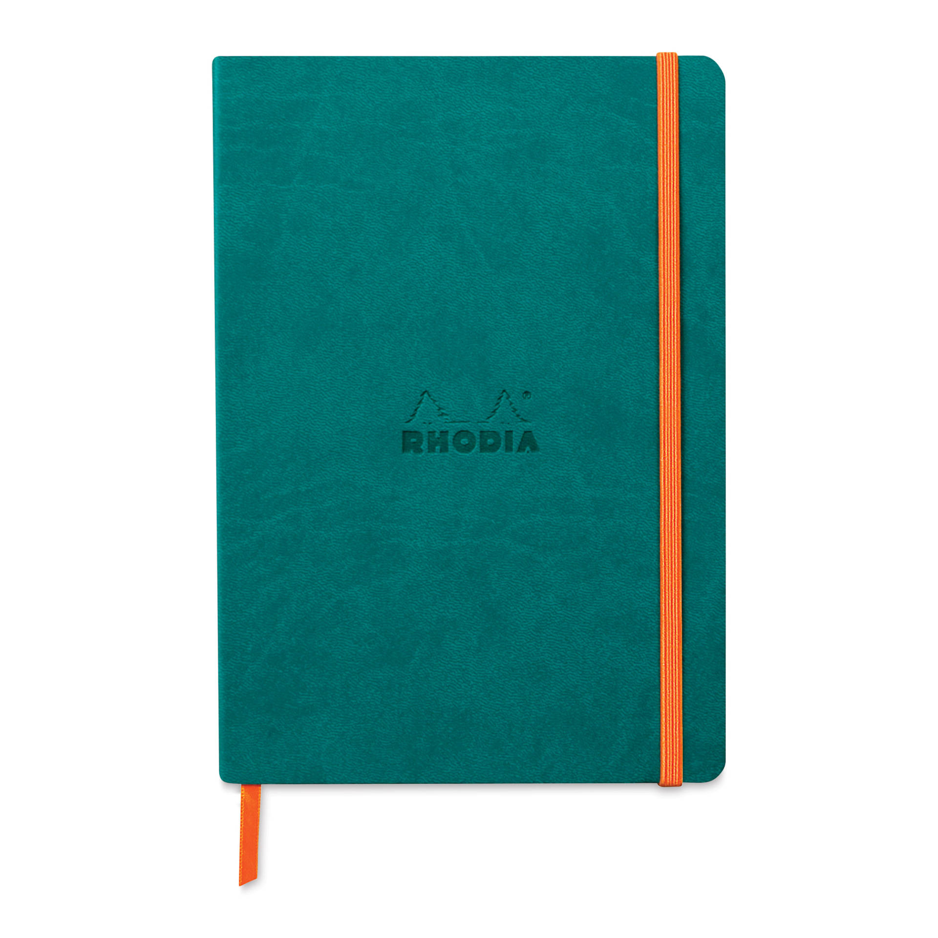 Rhodia Rhodiarama Softcover Notebook - A5, Peacock, Lined