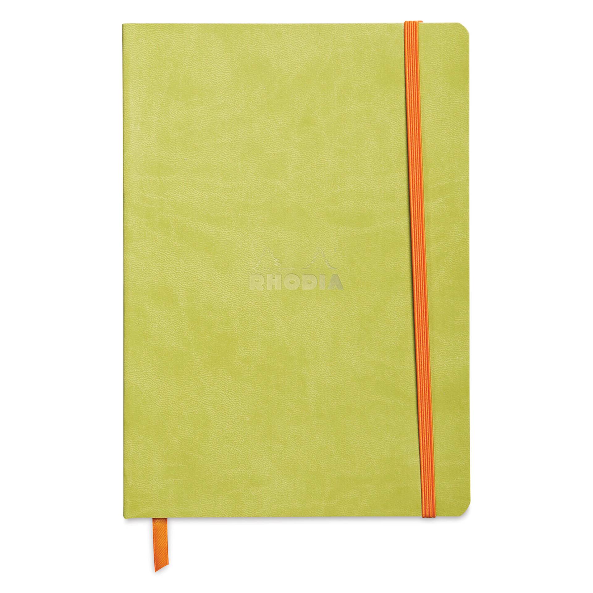 Rhodia Rhodiarama Softcover Notebook - A5, Anise, Dot Grid