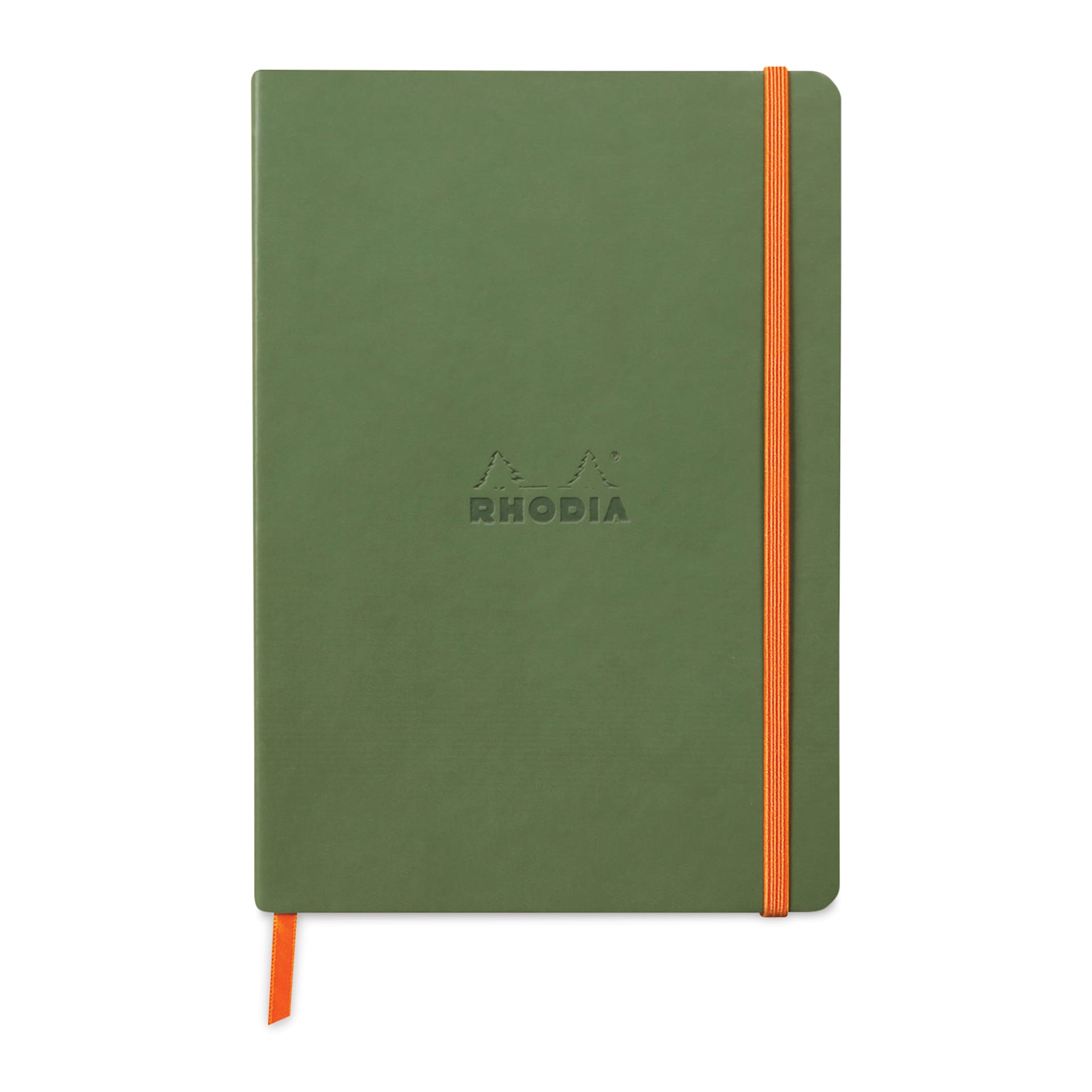 Rhodia Rhodiarama Softcover Notebook - A5, Sage, Dot Grid