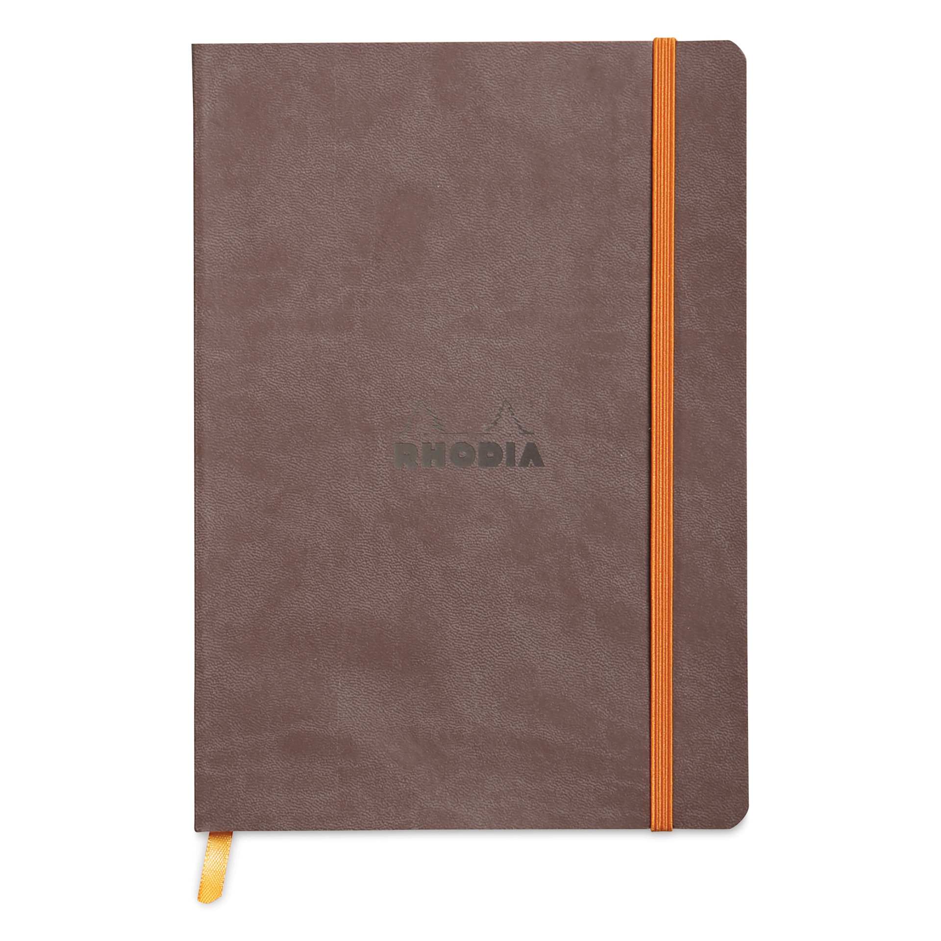 Rhodia Rhodiarama Softcover Notebook - A5, Chocolate, Lined
