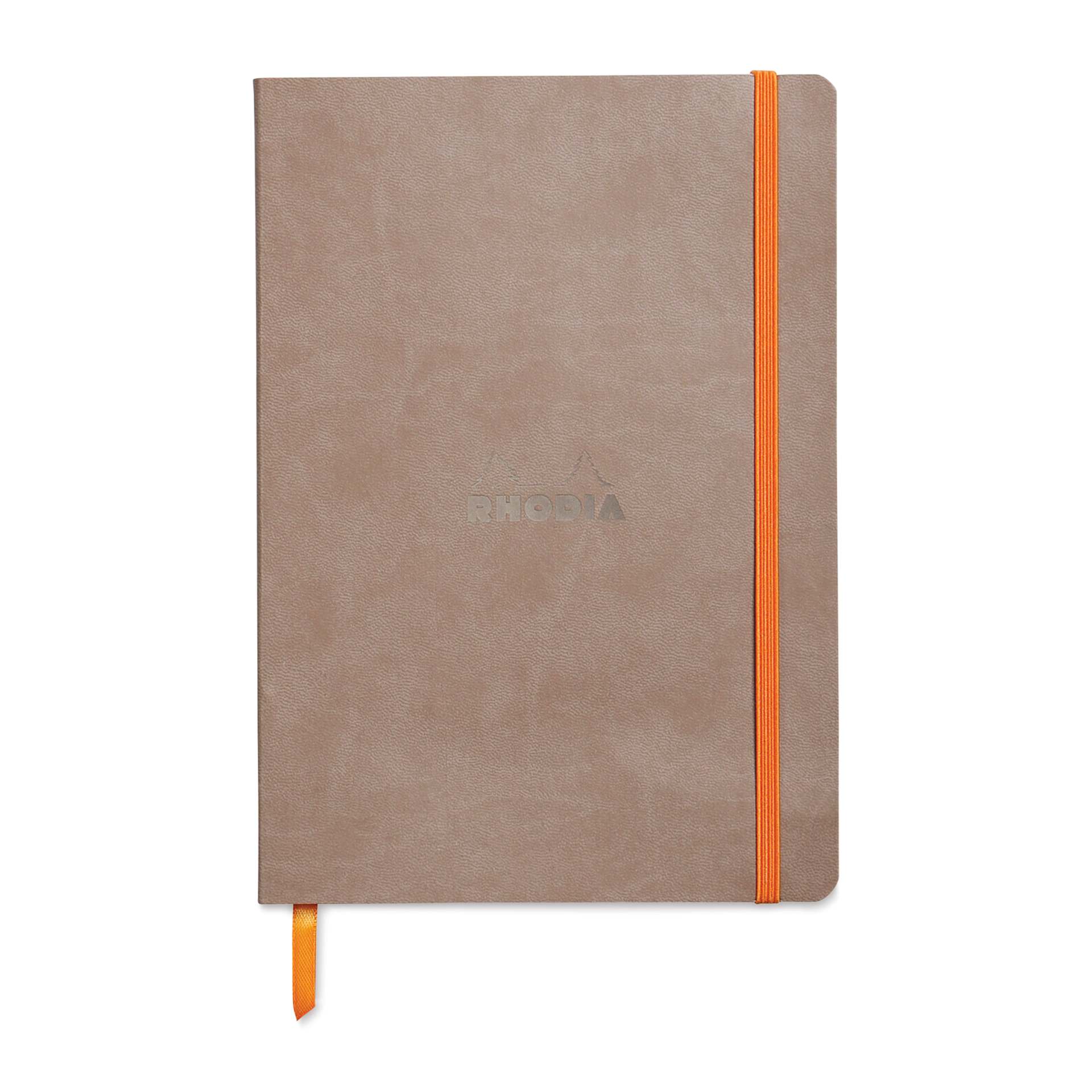 Rhodia Rhodiarama Softcover Notebook - A5, Taupe, Dot Grid