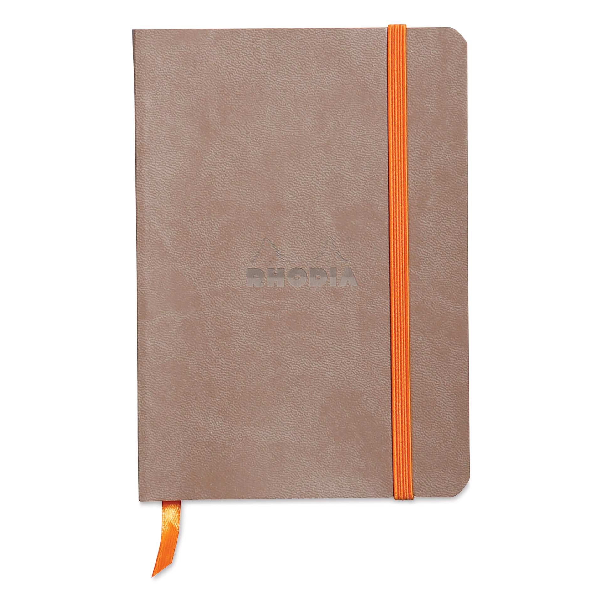Rhodia Rhodiarama Softcover Notebook - A6, Taupe, Dot Grid