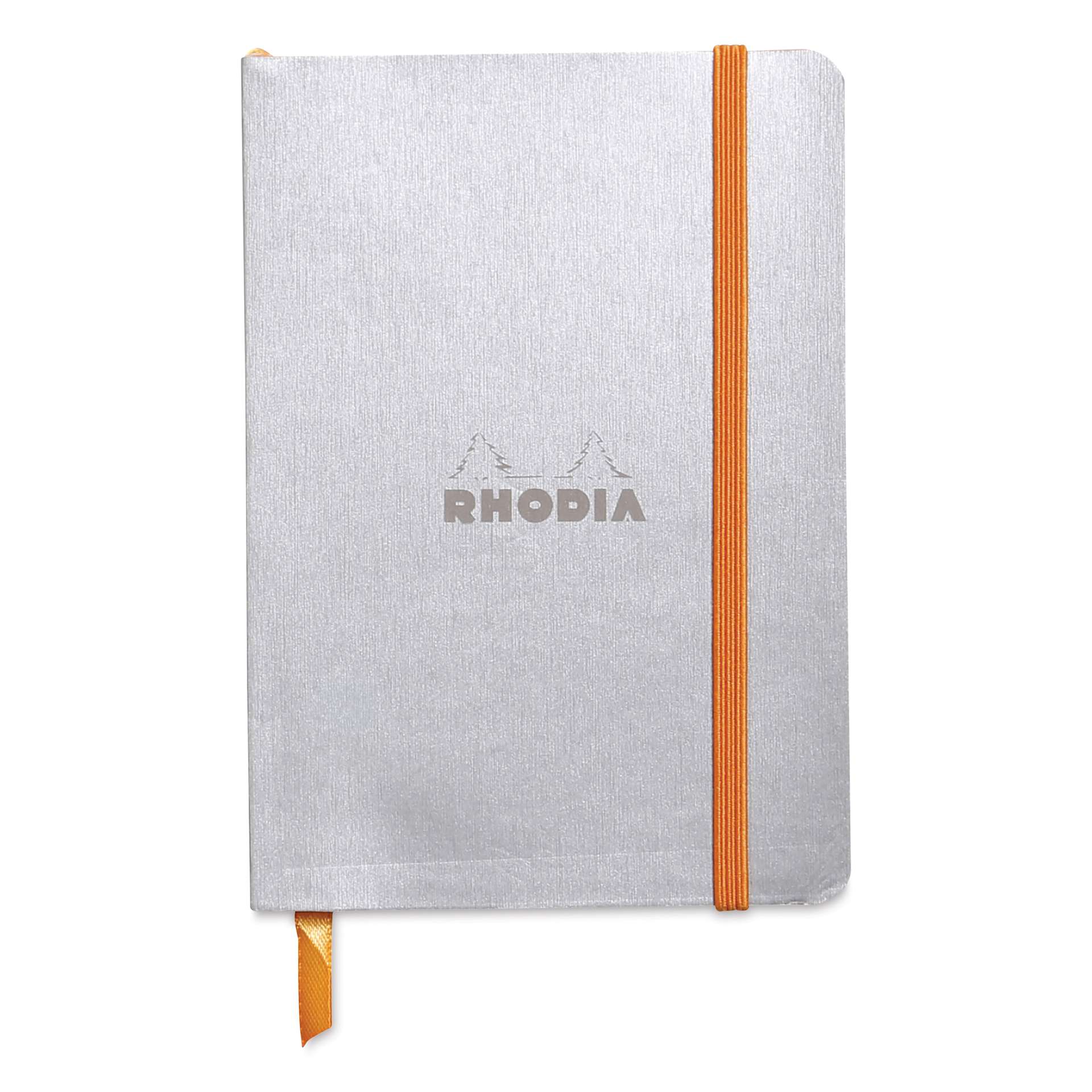 Rhodia Rhodiarama Softcover Notebook - A6, Silver, Lined