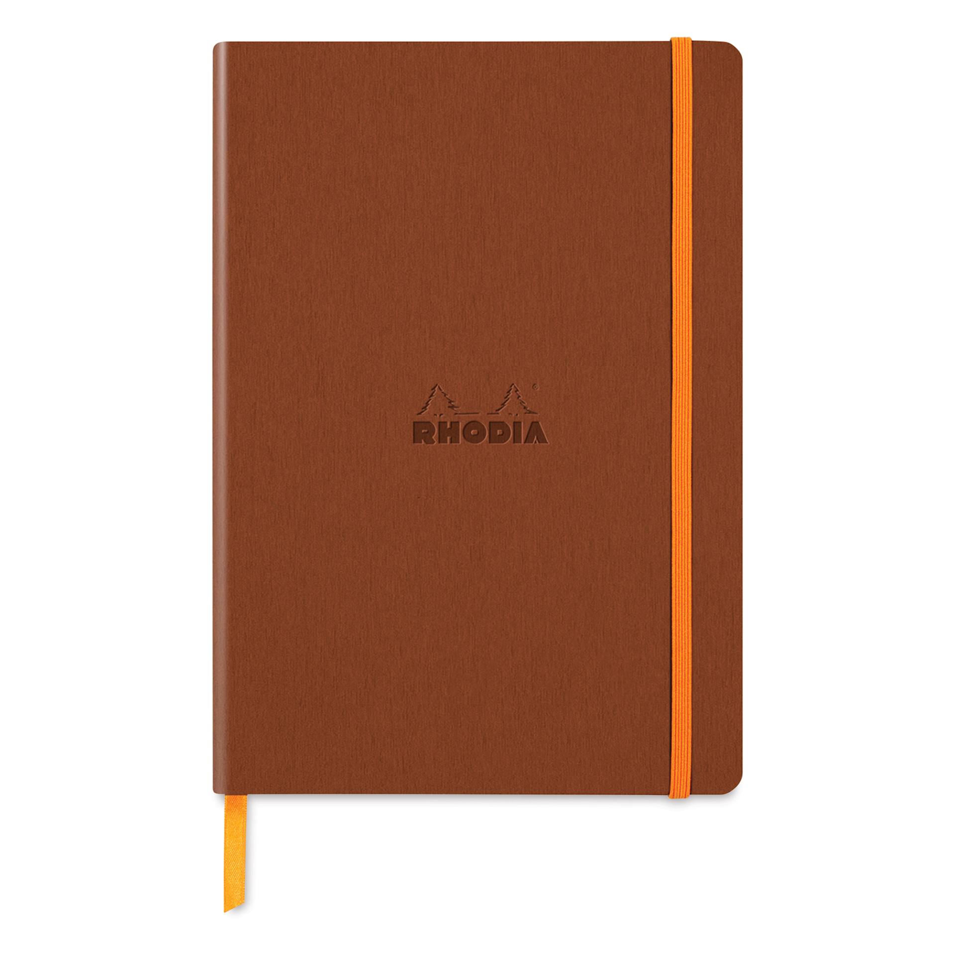 Rhodia Rhodiarama Softcover Notebook - A5, Copper, Lined