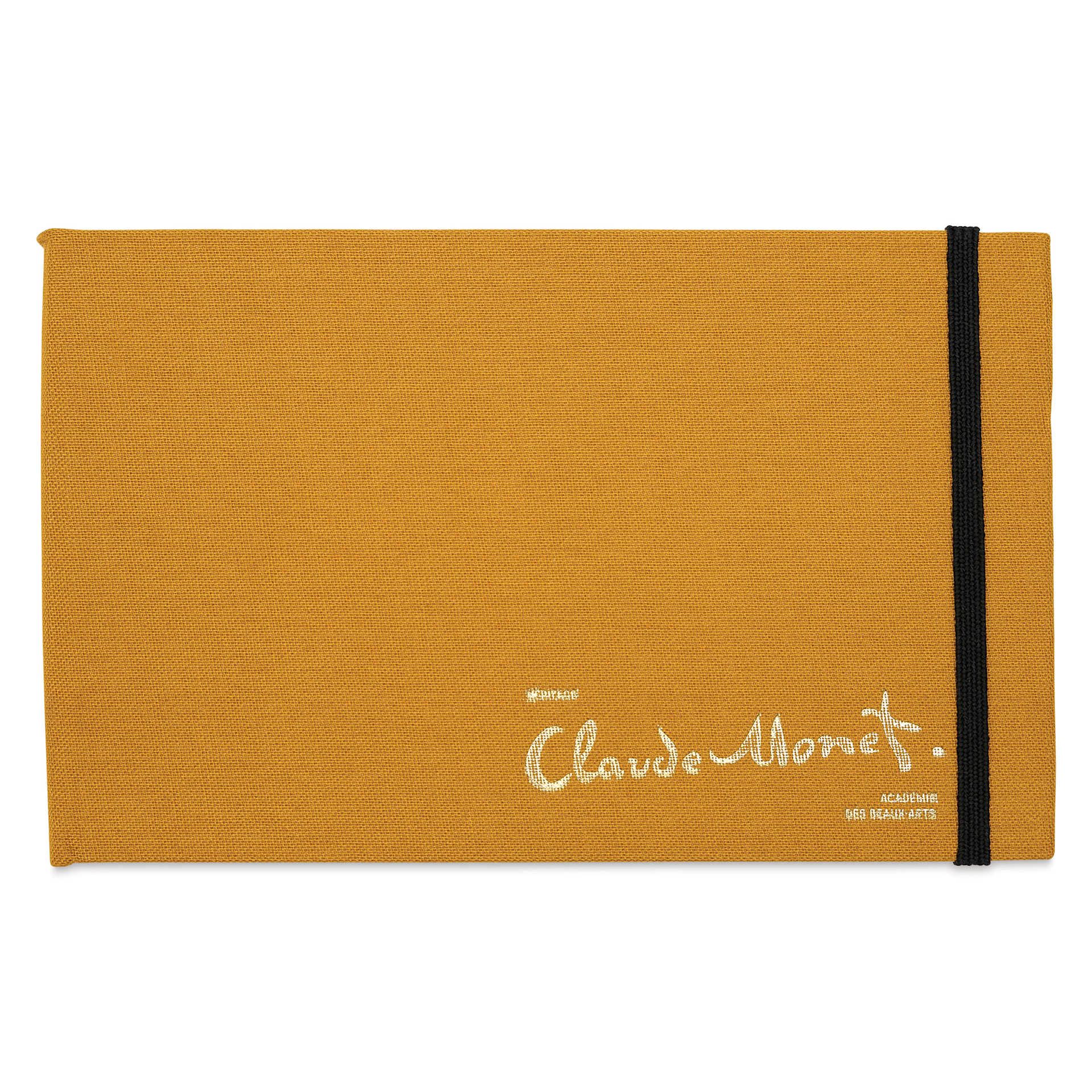 Sennelier Claude Monet Watercolor Notebook - 3.5" x 5.5", Yellow, front cover